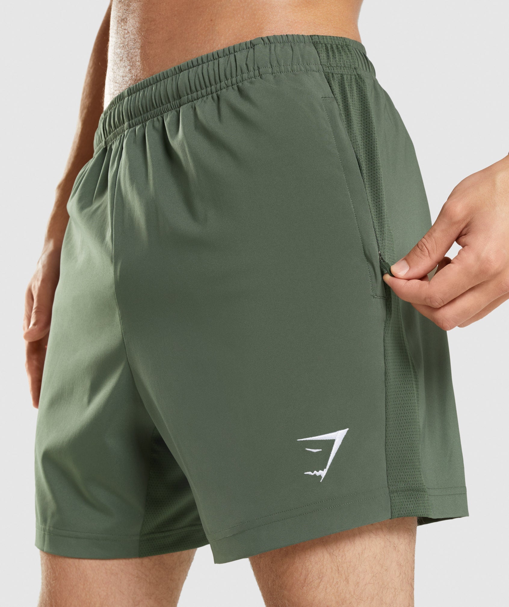 Green Men's Gymshark Sport Shorts | MKDTCQ-928