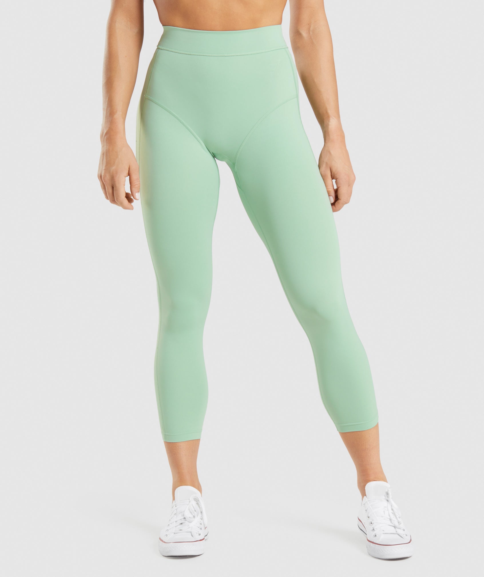 Green Women's Gymshark KK Fit 7/8 Leggings | DFTQCL-365