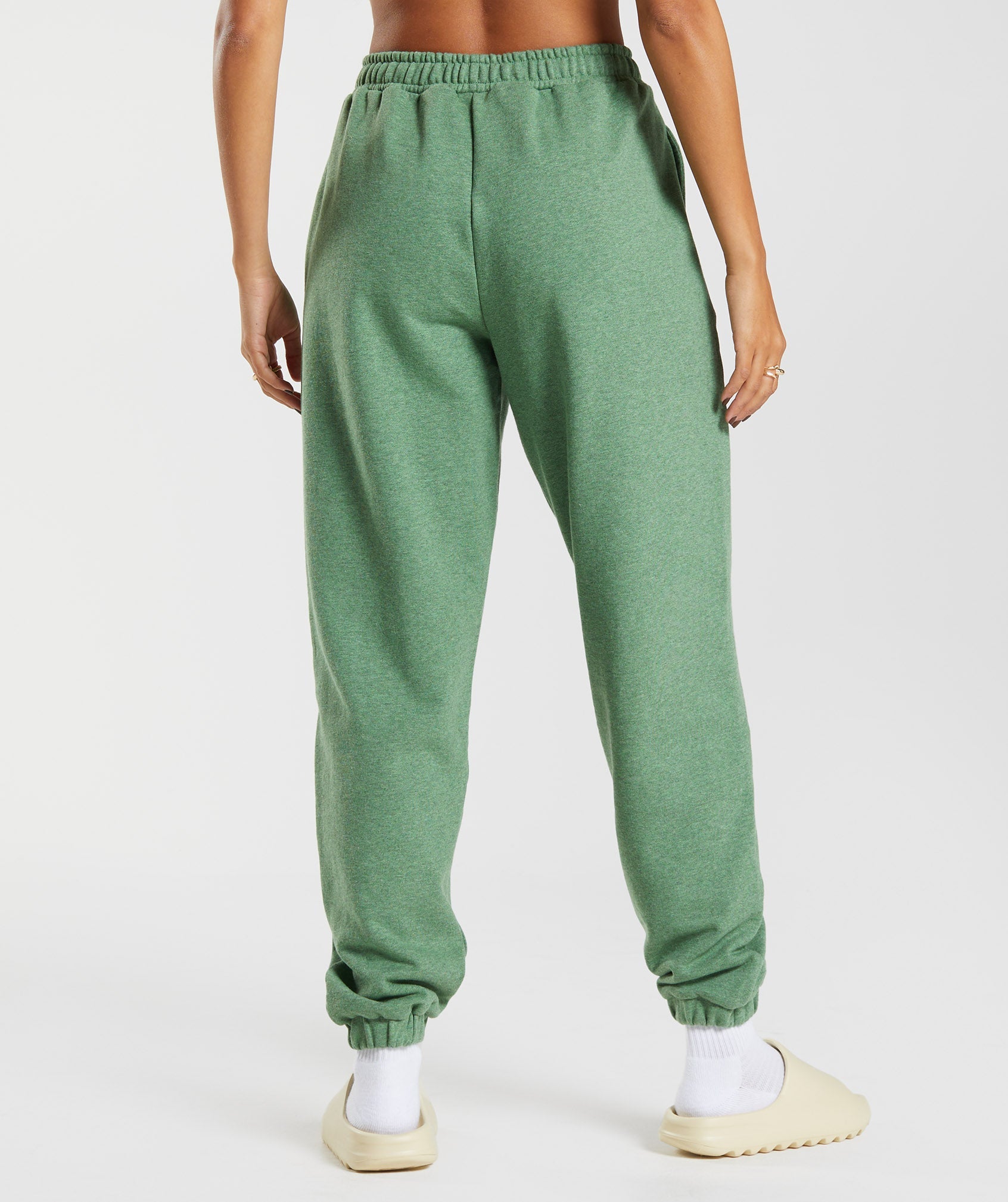 Green Women's Gymshark Rest Day Sweats Jogger | QJGEYB-285