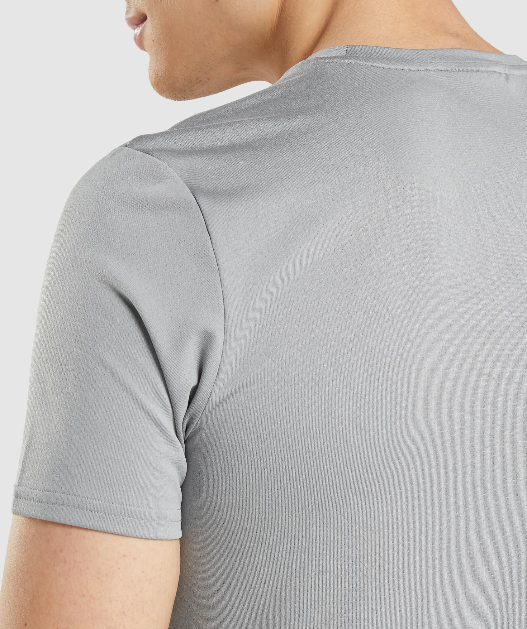 Grey Men's Gymshark Arrival Graphic T Shirts | NFYAWT-019