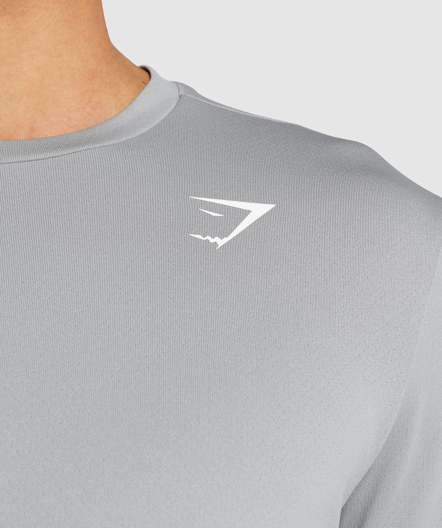 Grey Men's Gymshark Arrival Long Sleeve T Shirts | LXAPKY-325