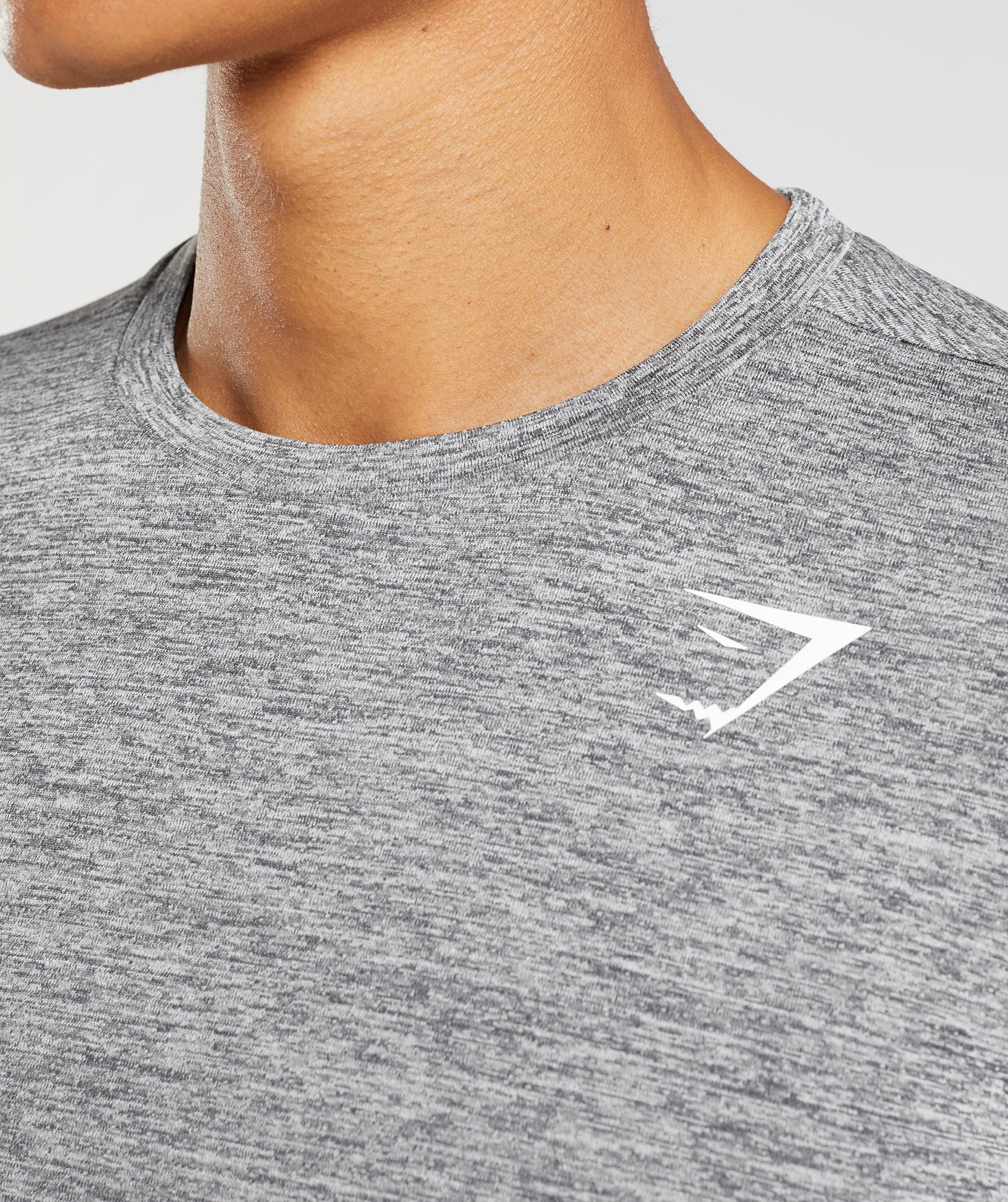 Grey Men's Gymshark Arrival Long Sleeve T Shirts | QAVJRG-860