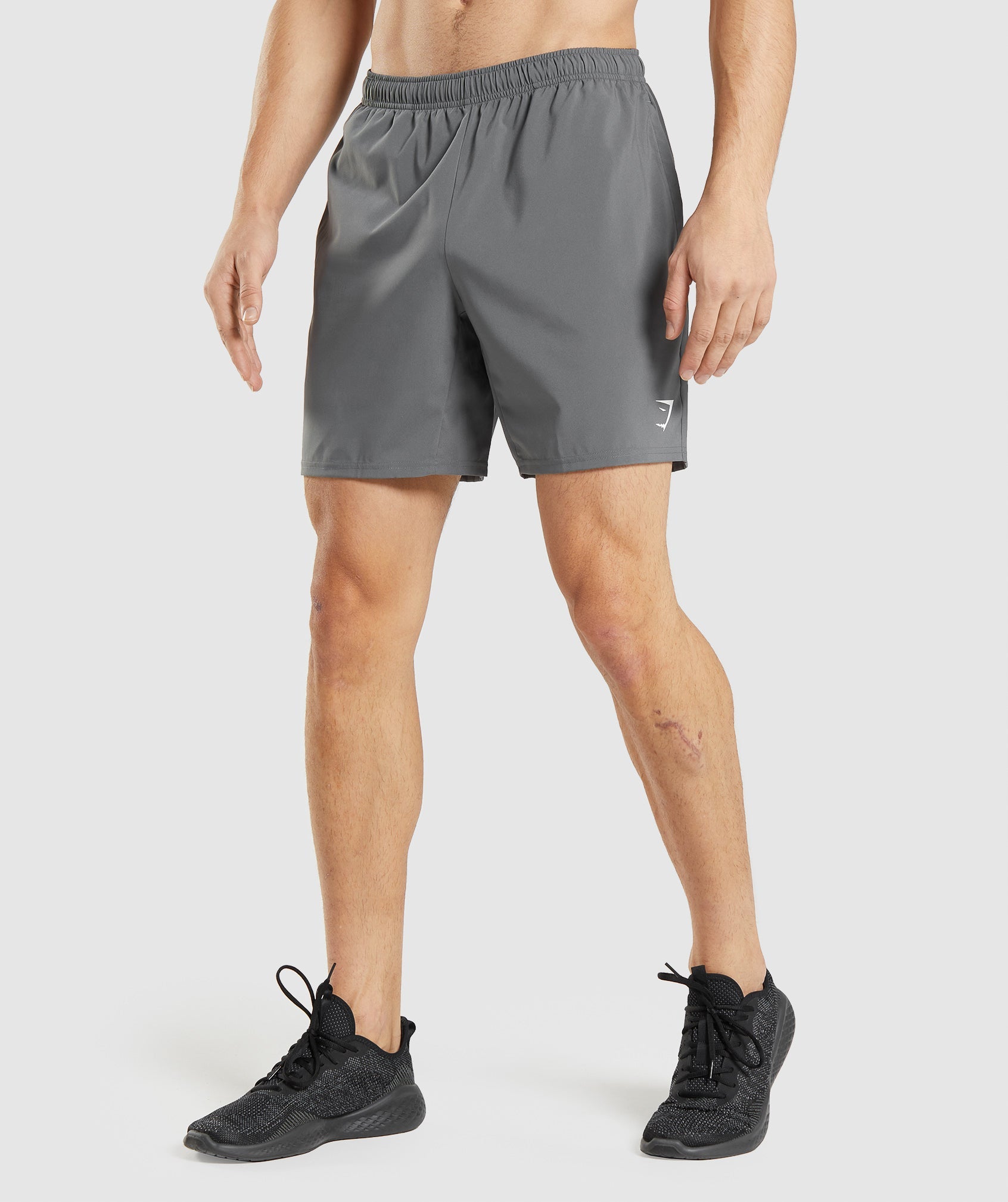 Grey Men\'s Gymshark Arrival Shorts | XYPRDF-350