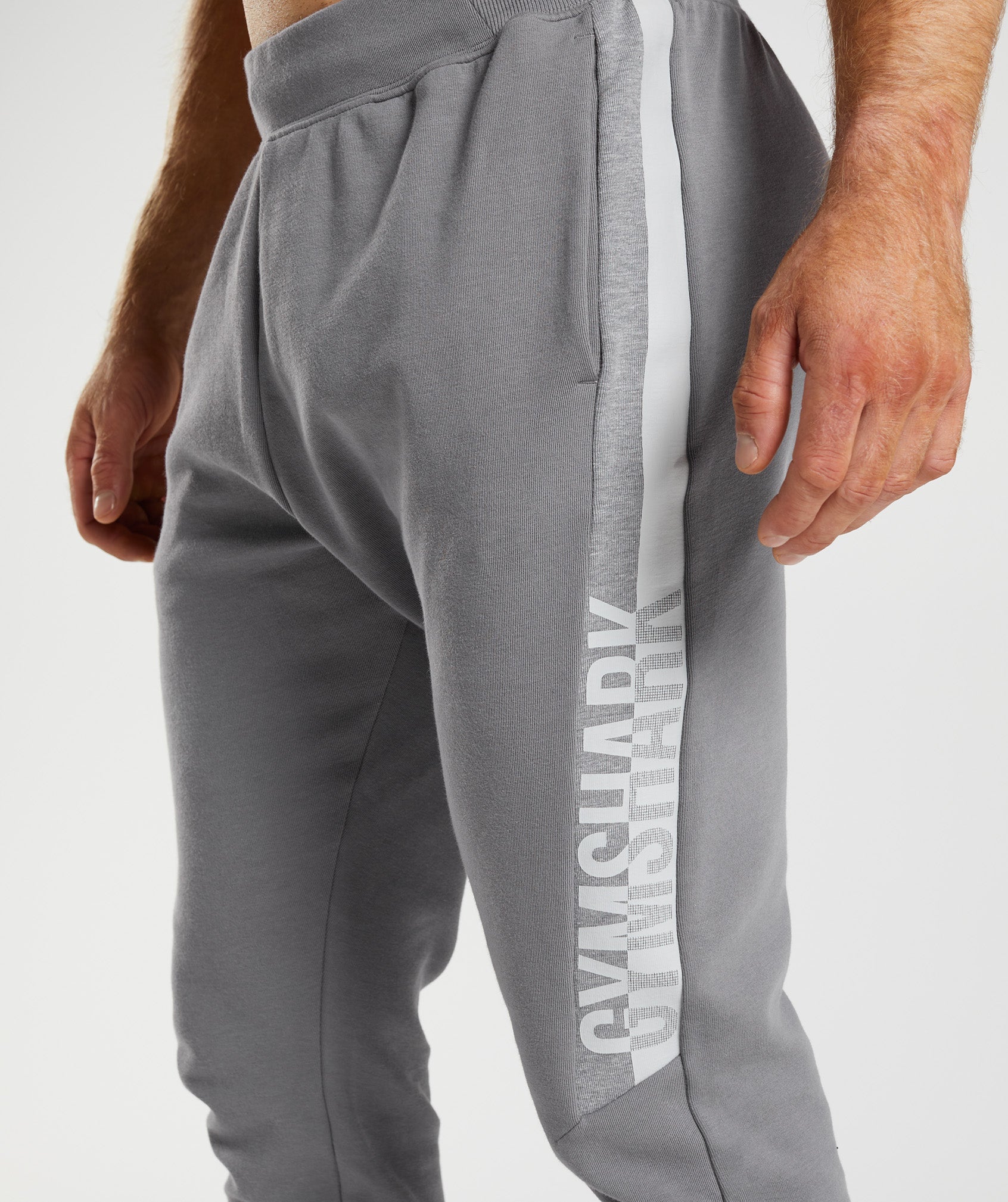 Grey Men's Gymshark Bold React Jogger | RGDCIL-461