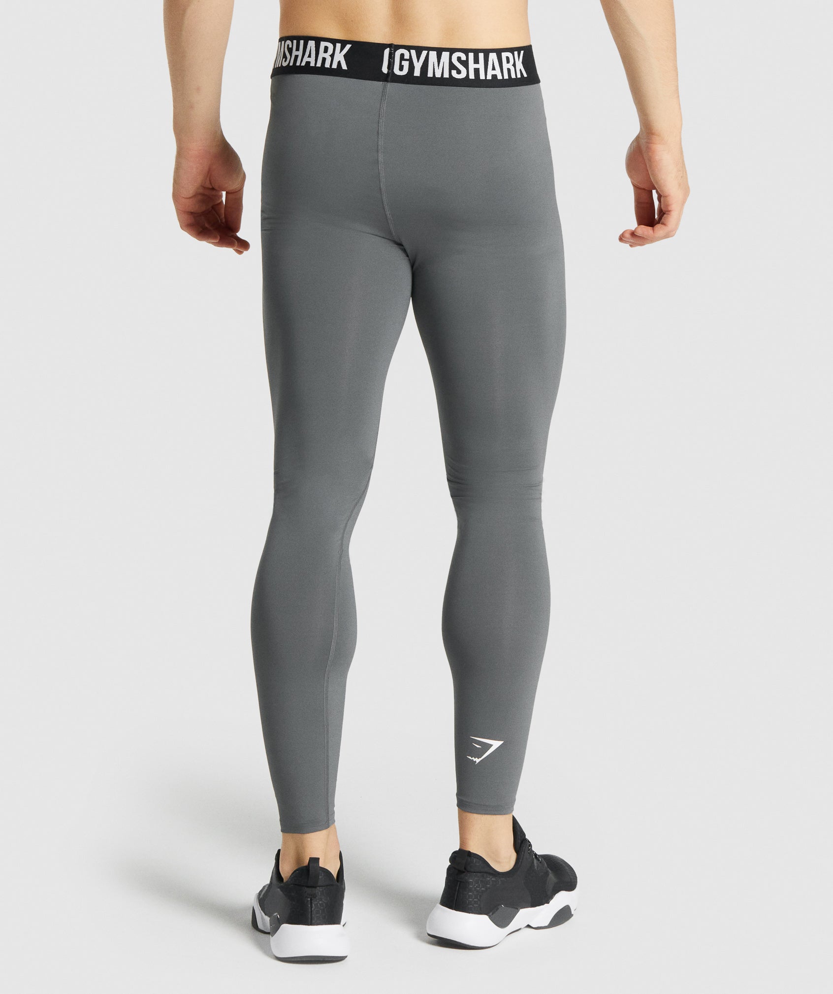 Grey Men's Gymshark Element Baselayer Leggings | GVBRDT-679