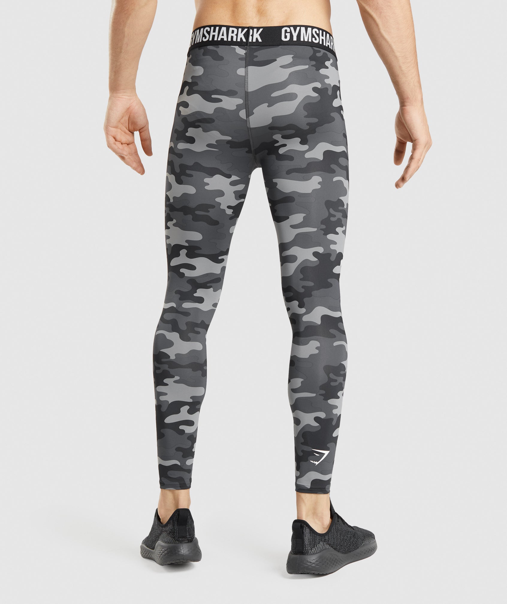 Grey Men's Gymshark Element Baselayer Leggings | HVZMXI-054