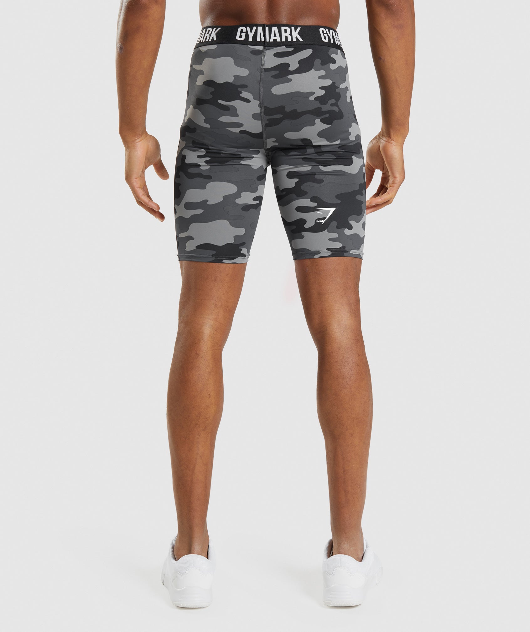 Grey Men's Gymshark Element Baselayer Shorts | KOYTIU-631