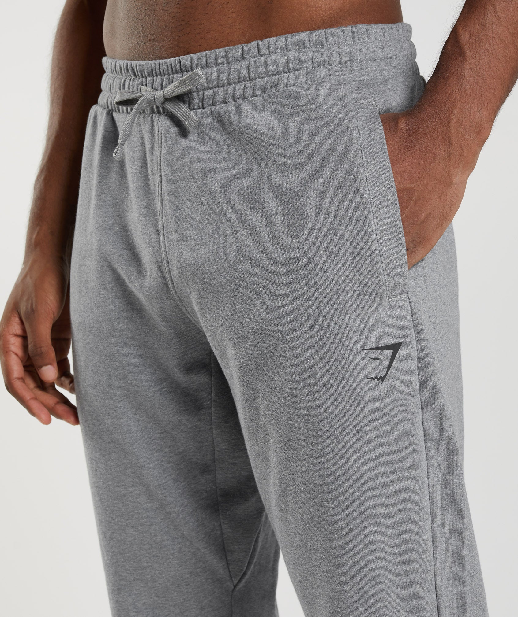 Grey Men's Gymshark Essential Oversized Jogger | AVXONU-025