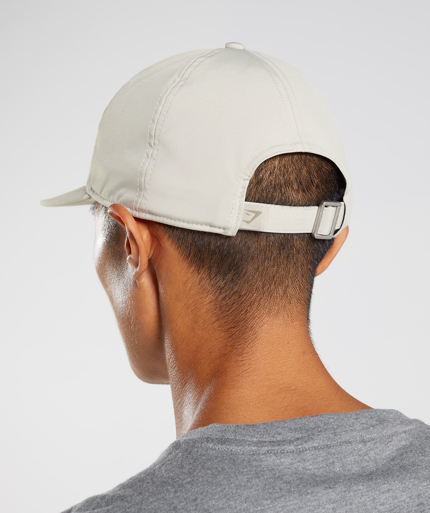 Grey Men's Gymshark Flat Peak Hats | PSZULI-312