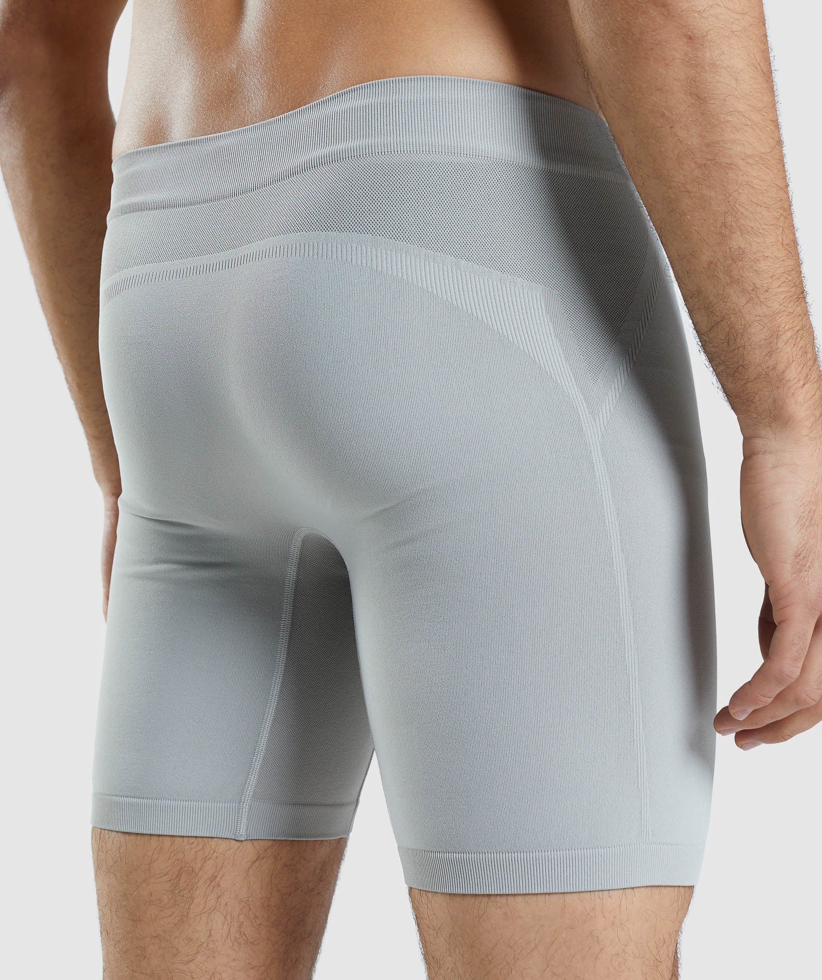 Grey Men's Gymshark Hybrid Boxer Underwear | CPHBWZ-918