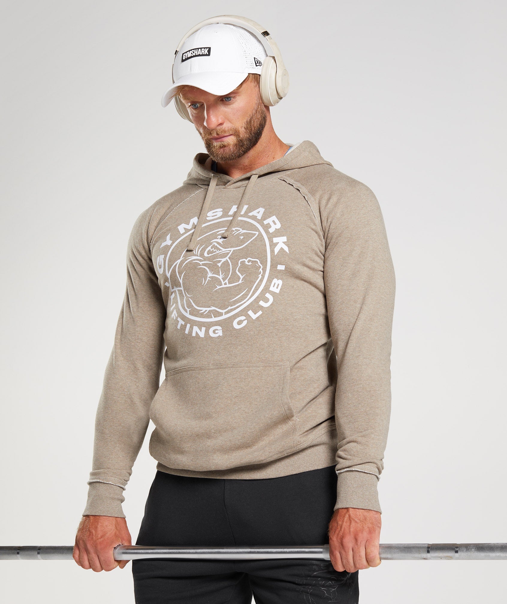 Grey Men's Gymshark Legacy Hoodie | YGNBAK-750