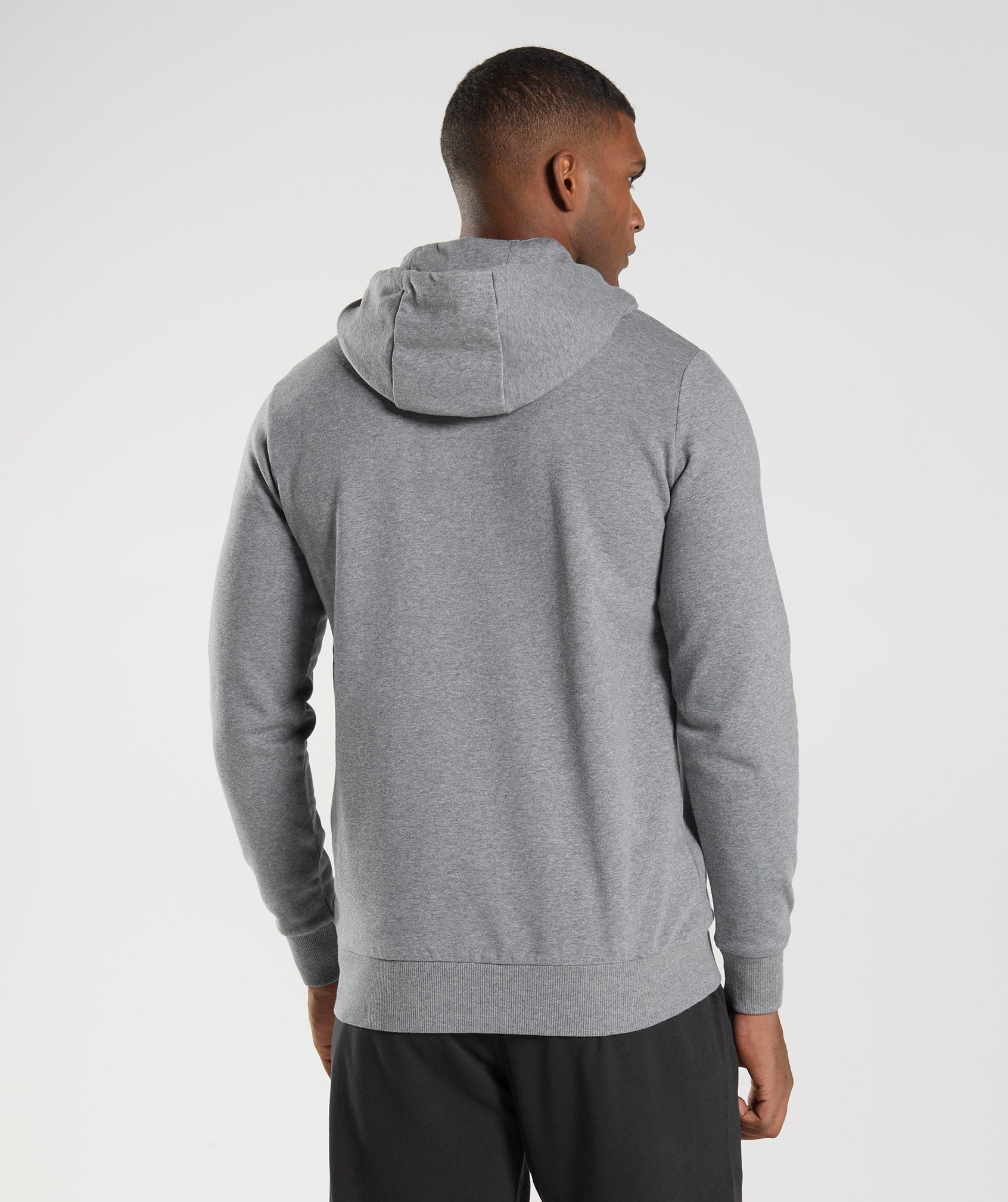 Grey Men's Gymshark Sharkhead Infill Hoodie | CKVDUE-672