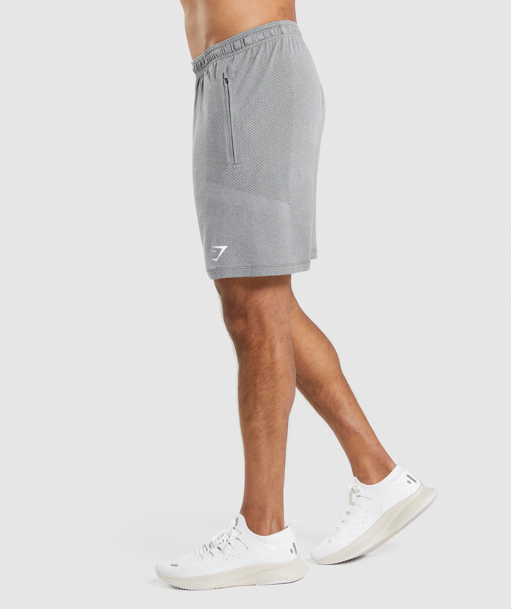 Grey Men's Gymshark Vital Light Shorts | YSVOLC-219