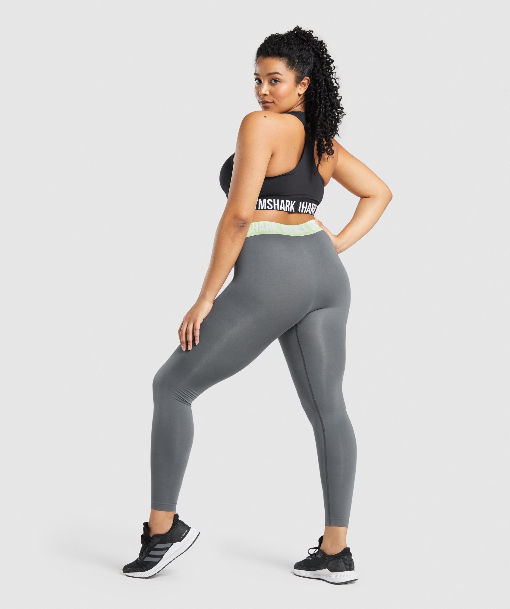 Grey Women's Gymshark Fit Seamless Leggings | THYPMK-170