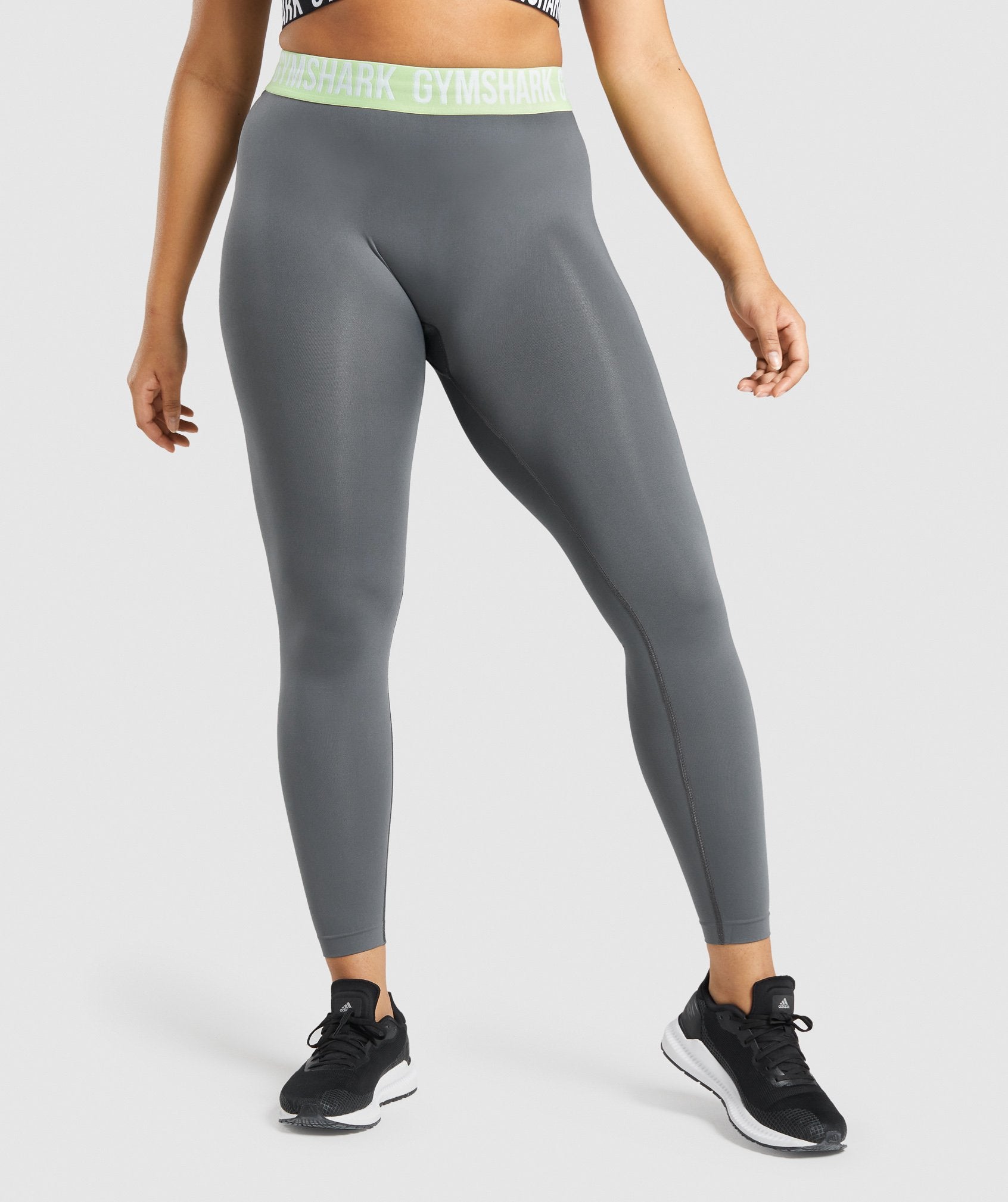 Grey Women\'s Gymshark Fit Seamless Leggings | THYPMK-170