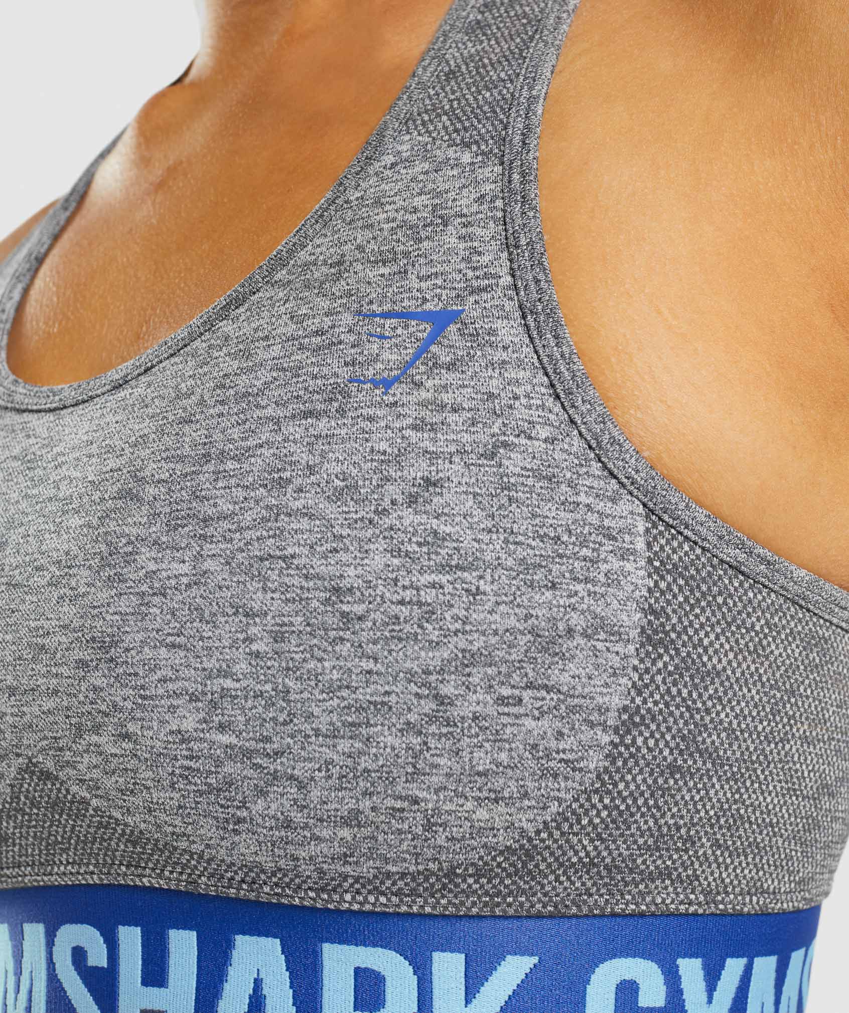 Grey Women's Gymshark Flex Sports Bra | YNQTJP-239