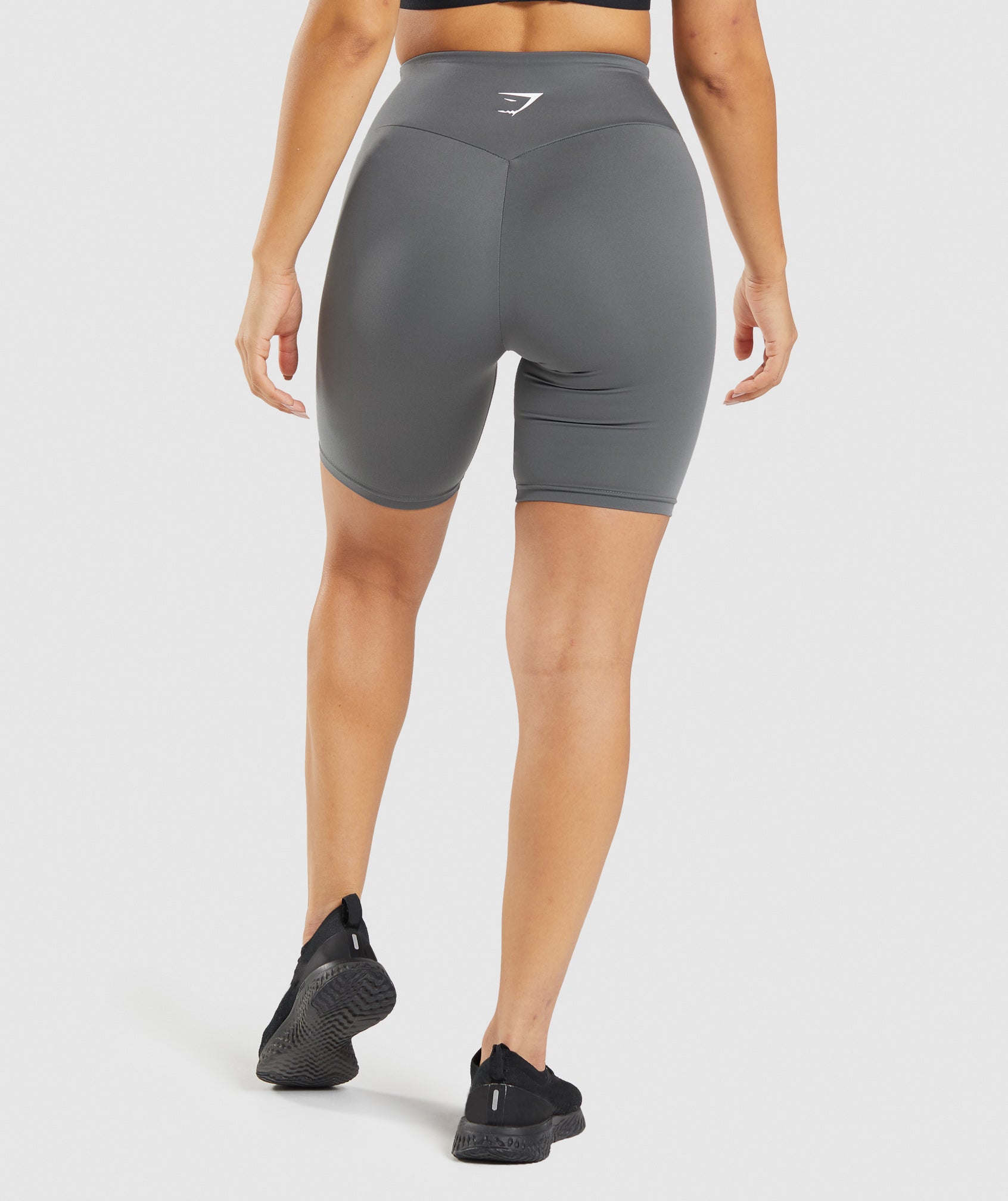 Grey Women's Gymshark Training Cycling Shorts | KOSGQL-746