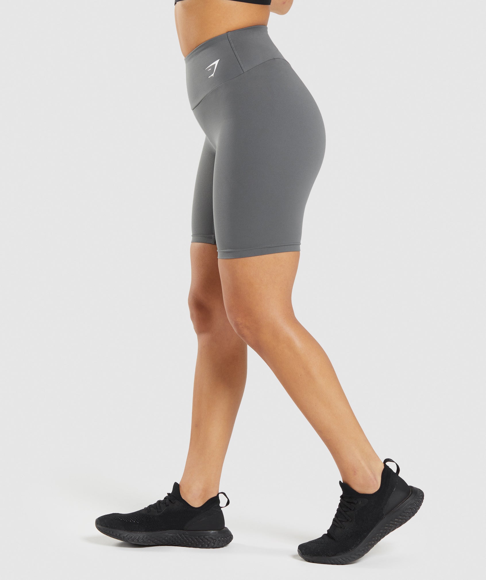 Grey Women's Gymshark Training Cycling Shorts | KOSGQL-746