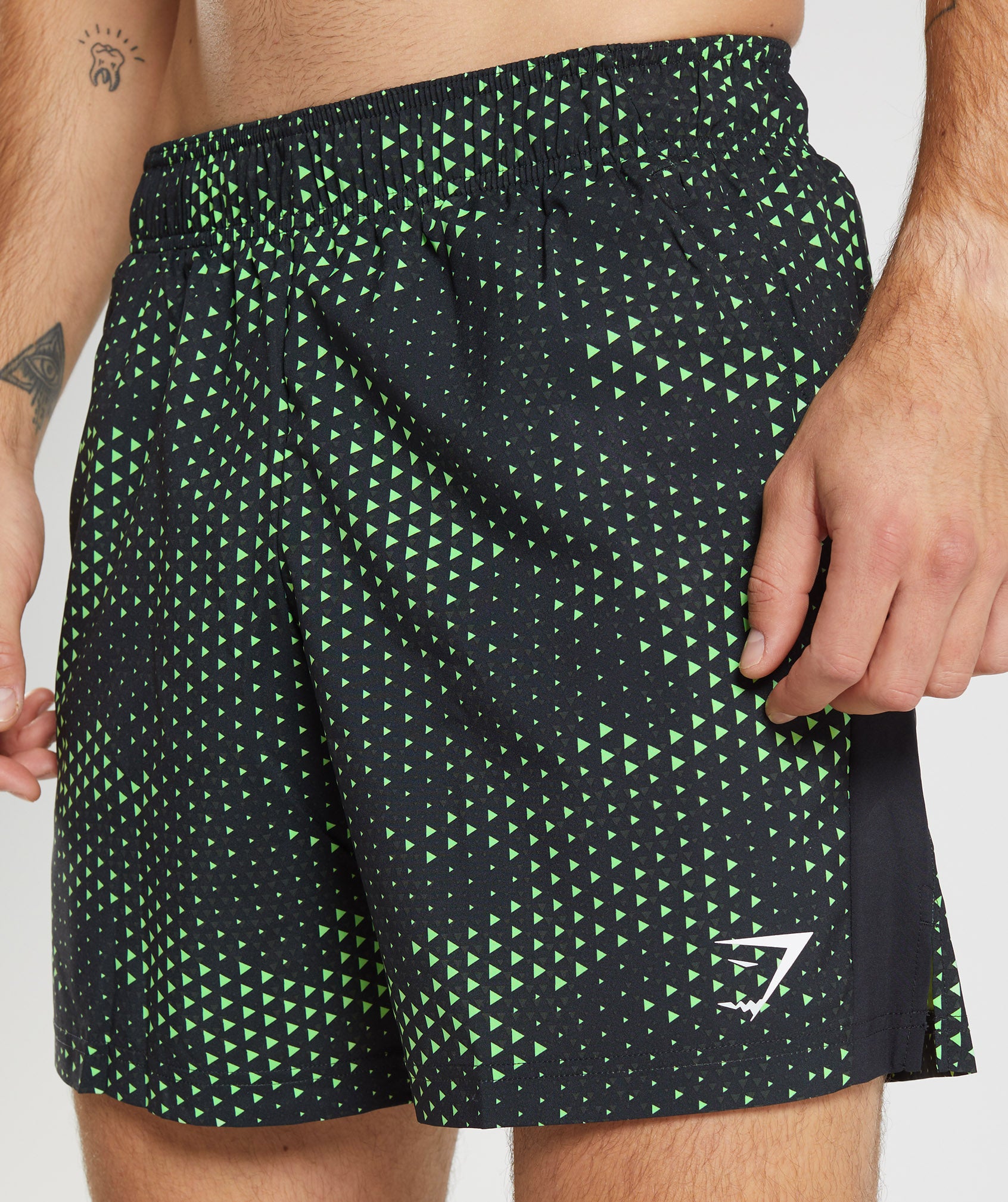 Light Green Men's Gymshark Sport Shorts | NQDGAR-518