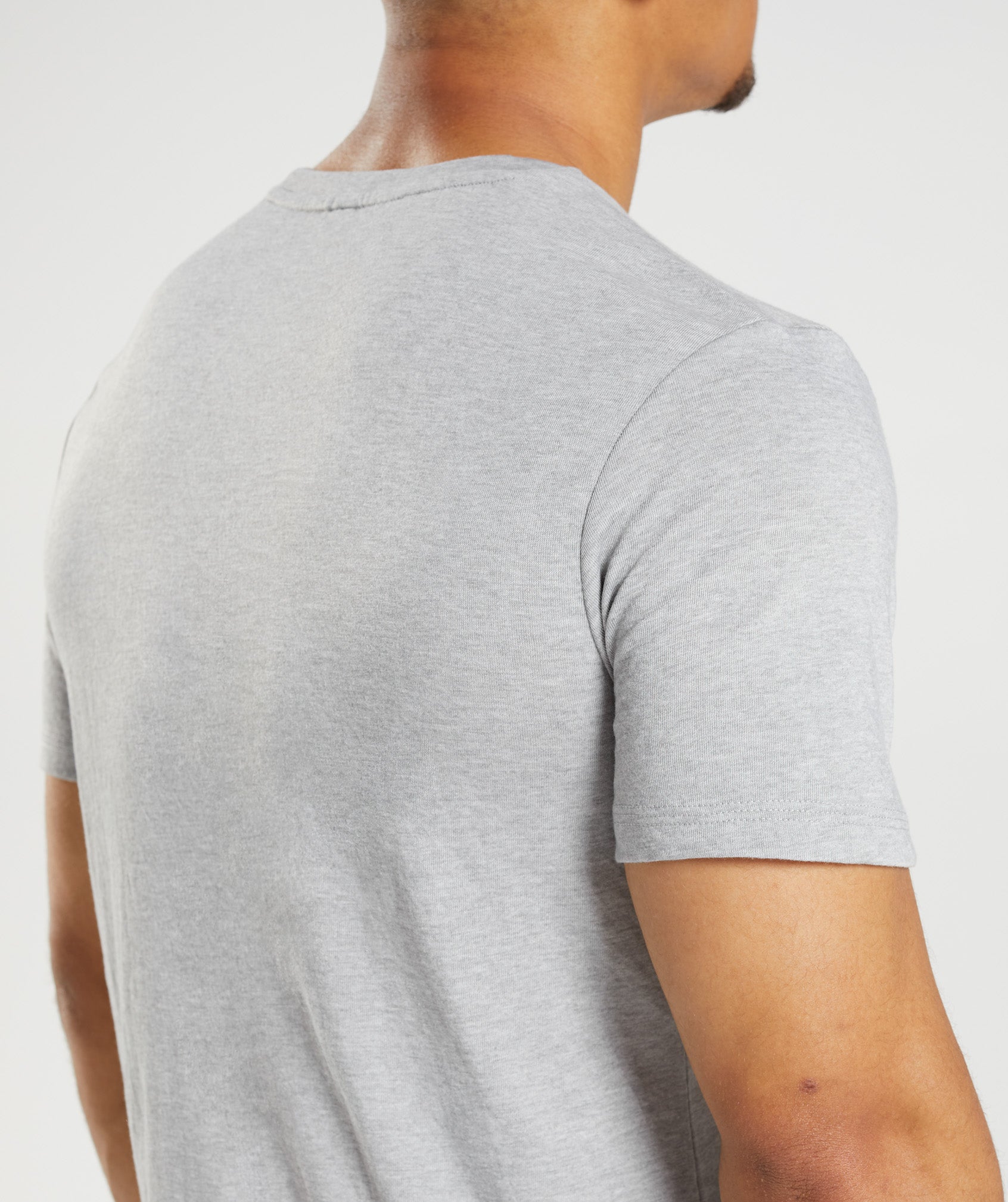 Light Grey Men's Gymshark Legacy T Shirts | CKRLJX-568