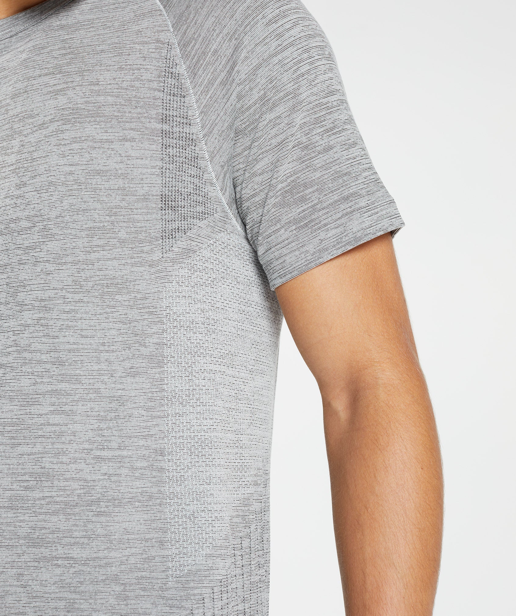 Light Grey Men's Gymshark Retake Seamless T Shirts | MVTIZW-291