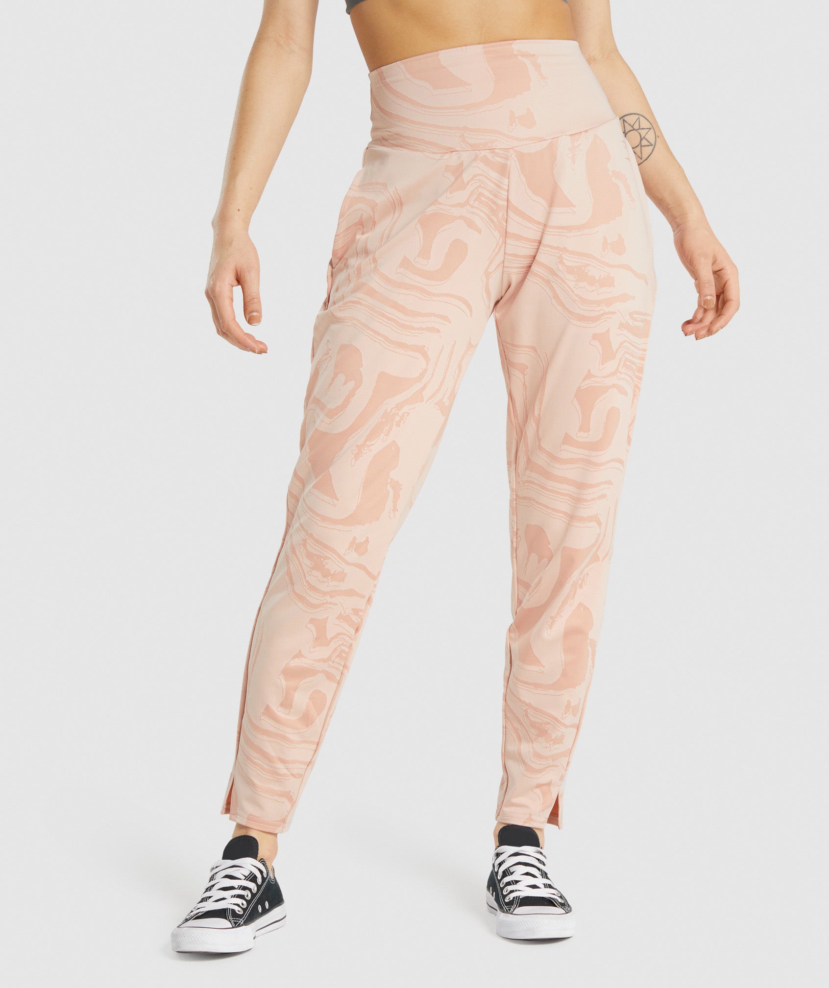 Light Pink Women\'s Gymshark GS Power Jogger | DGRPZA-762