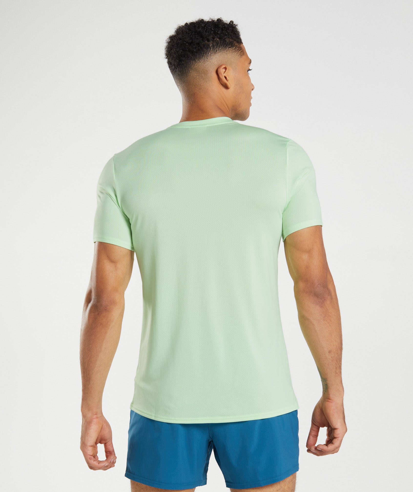 Mint Men's Gymshark Arrival T Shirts | TMVKPS-724