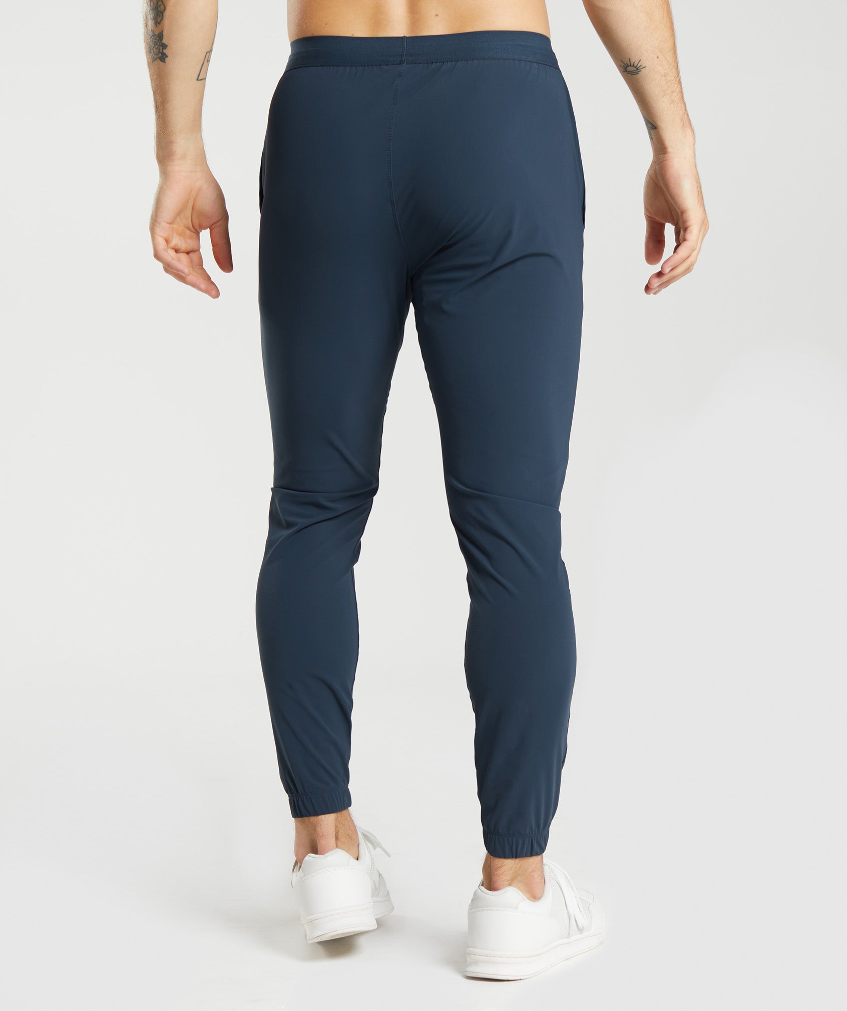 Navy Men's Gymshark Studio Jogger | IVGRML-507