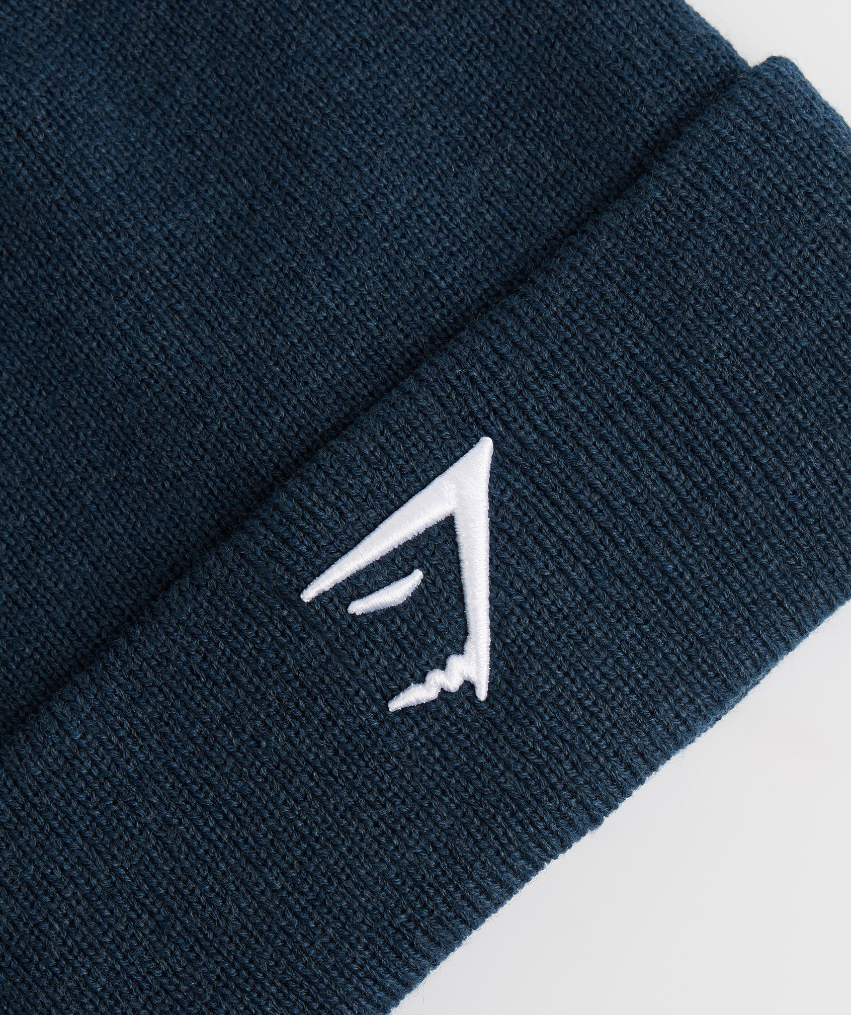 Navy Women's Gymshark Sharkhead Beanie Hats | ZRENQU-824