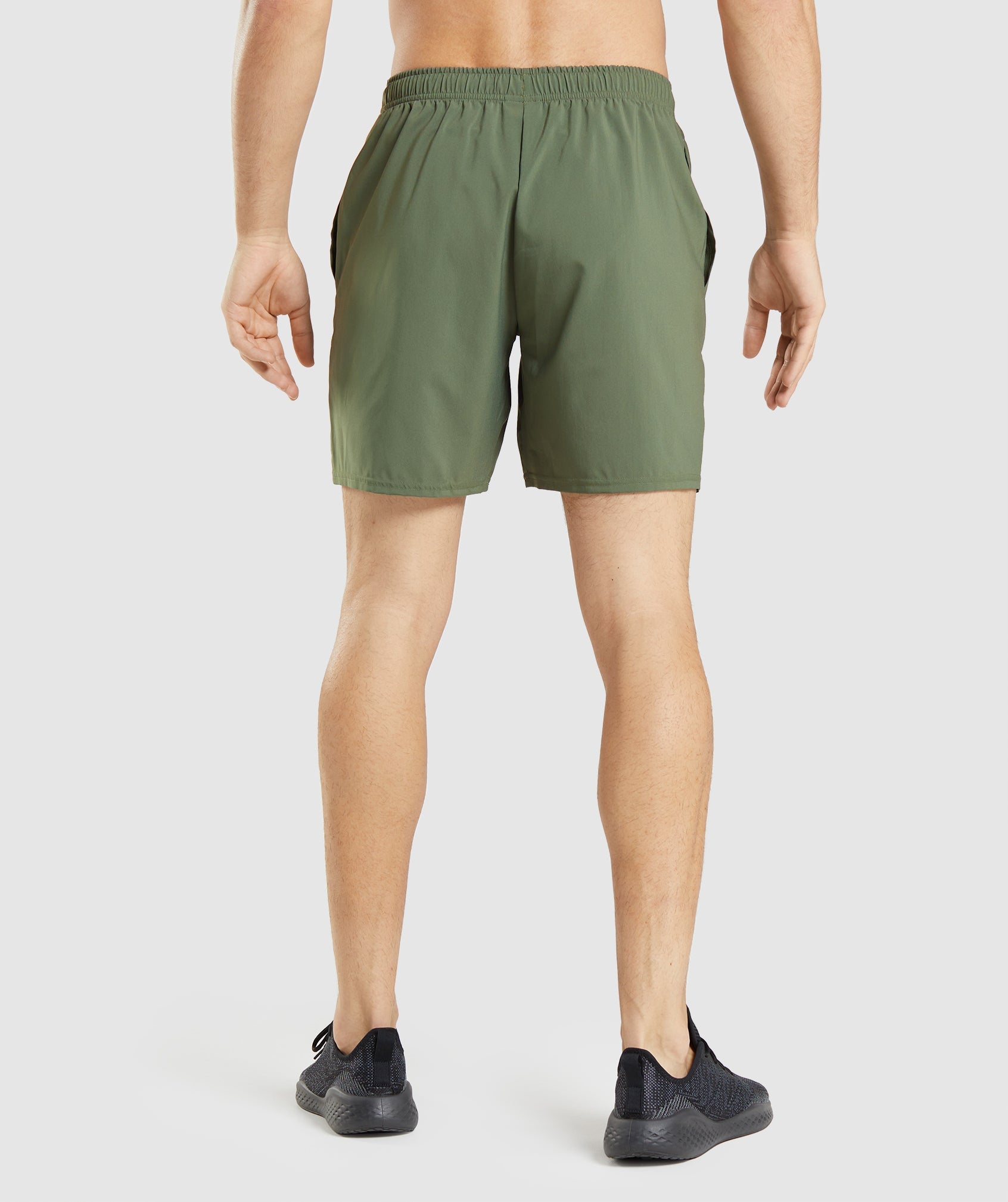 Olive Men's Gymshark Arrival Shorts | CVFYIH-691