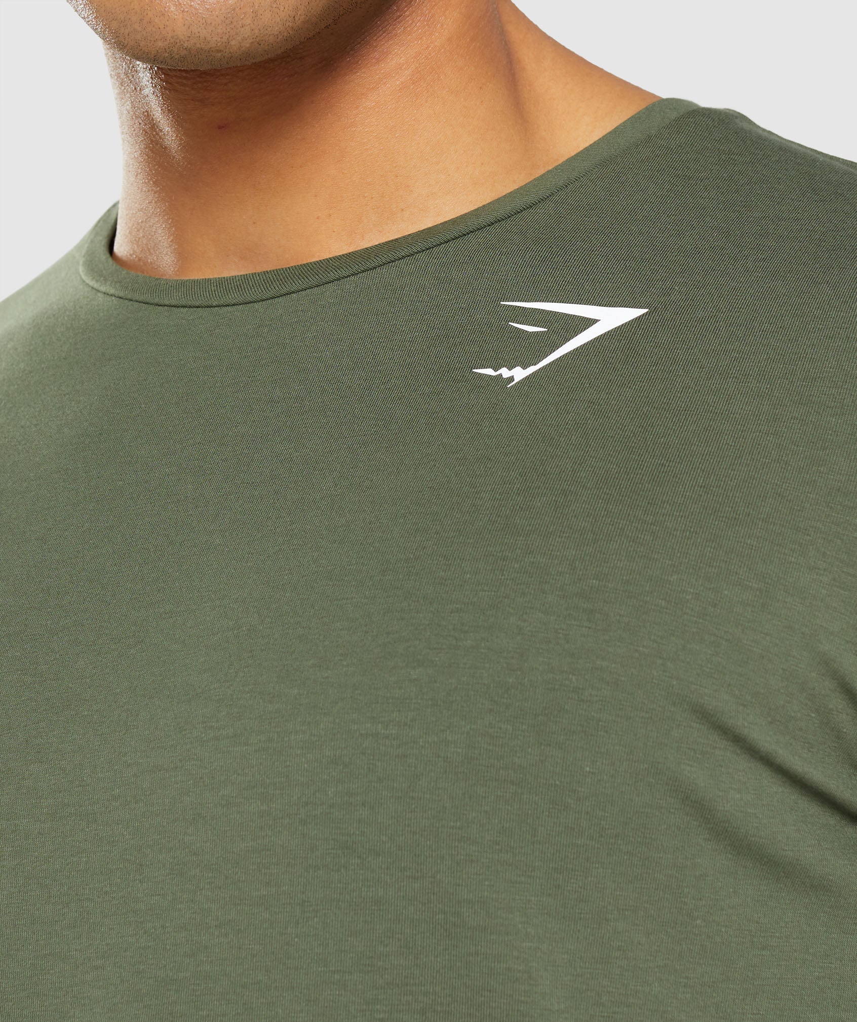 Olive Men's Gymshark Essential T Shirts | AUOHSF-602