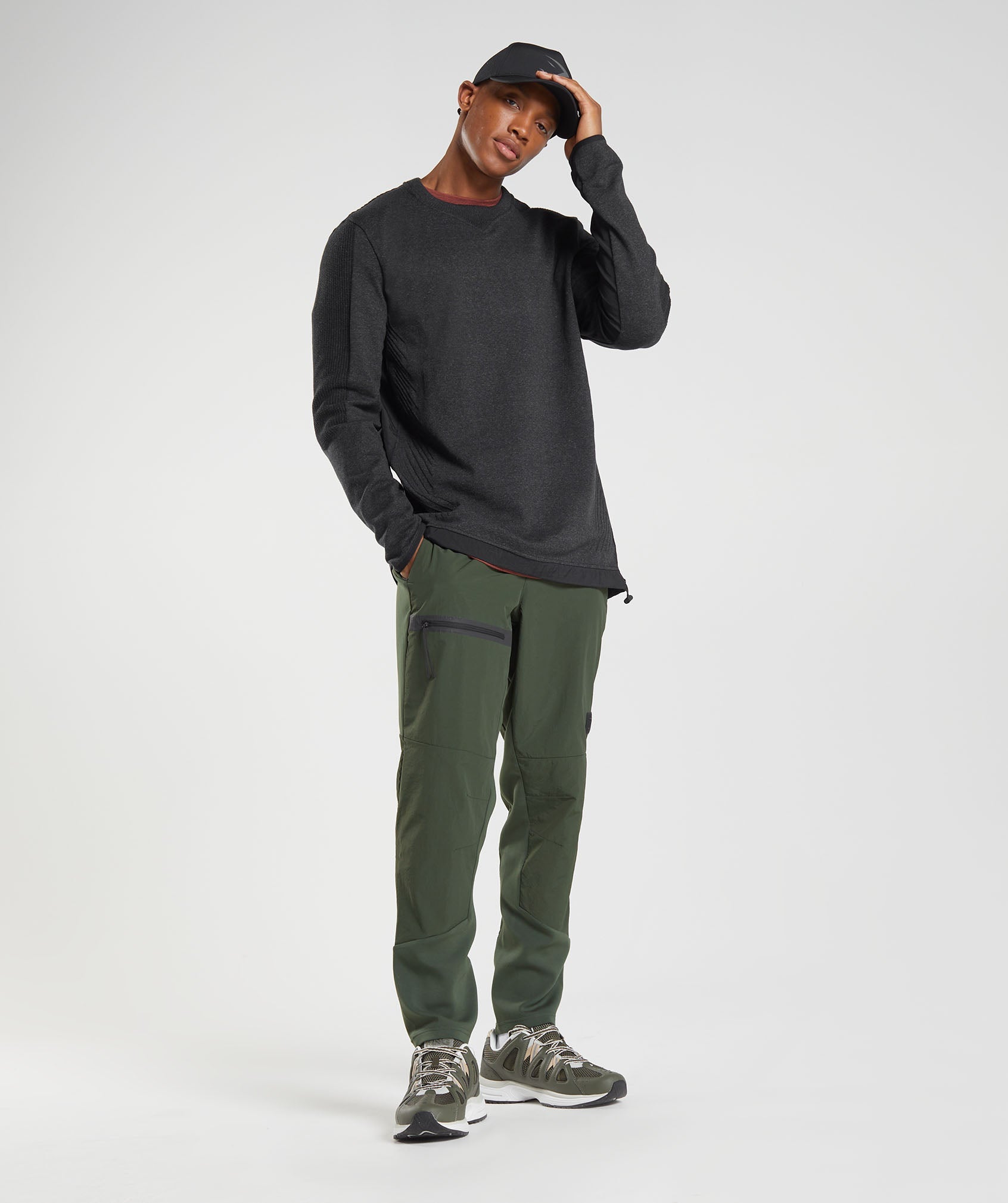 Olive Men's Gymshark Retake Woven Jogger | NCLYTF-938