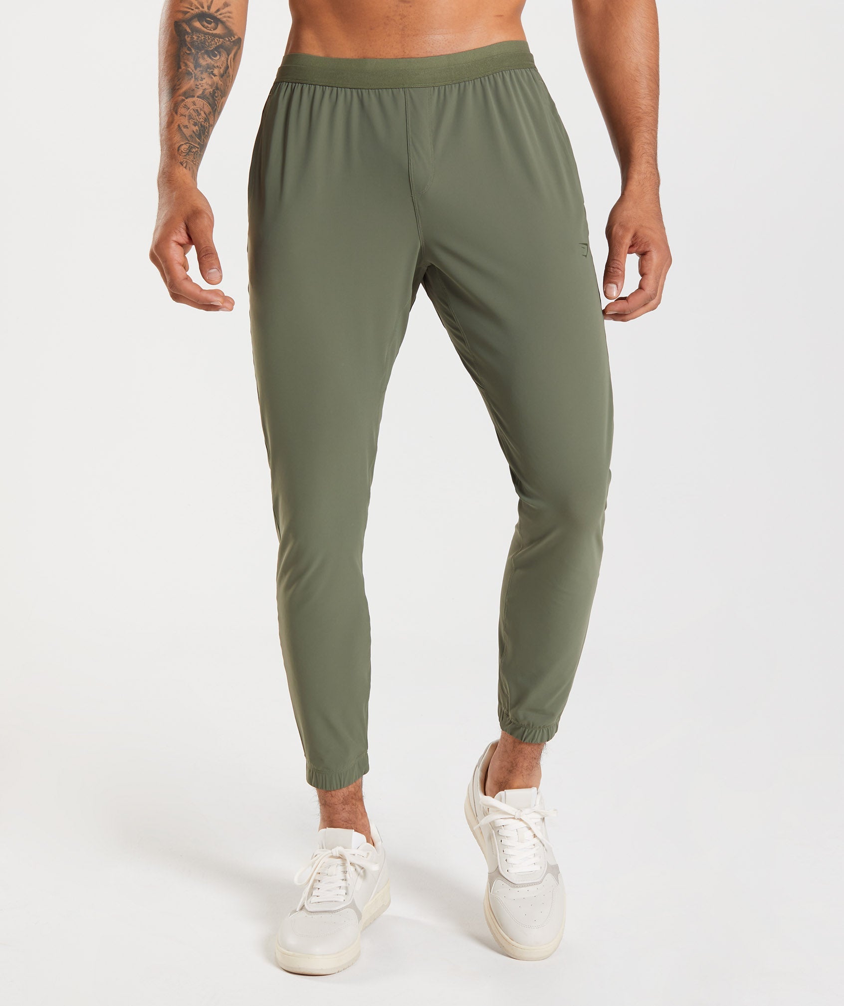 Olive Men\'s Gymshark Studio Jogger | GFZOYA-498