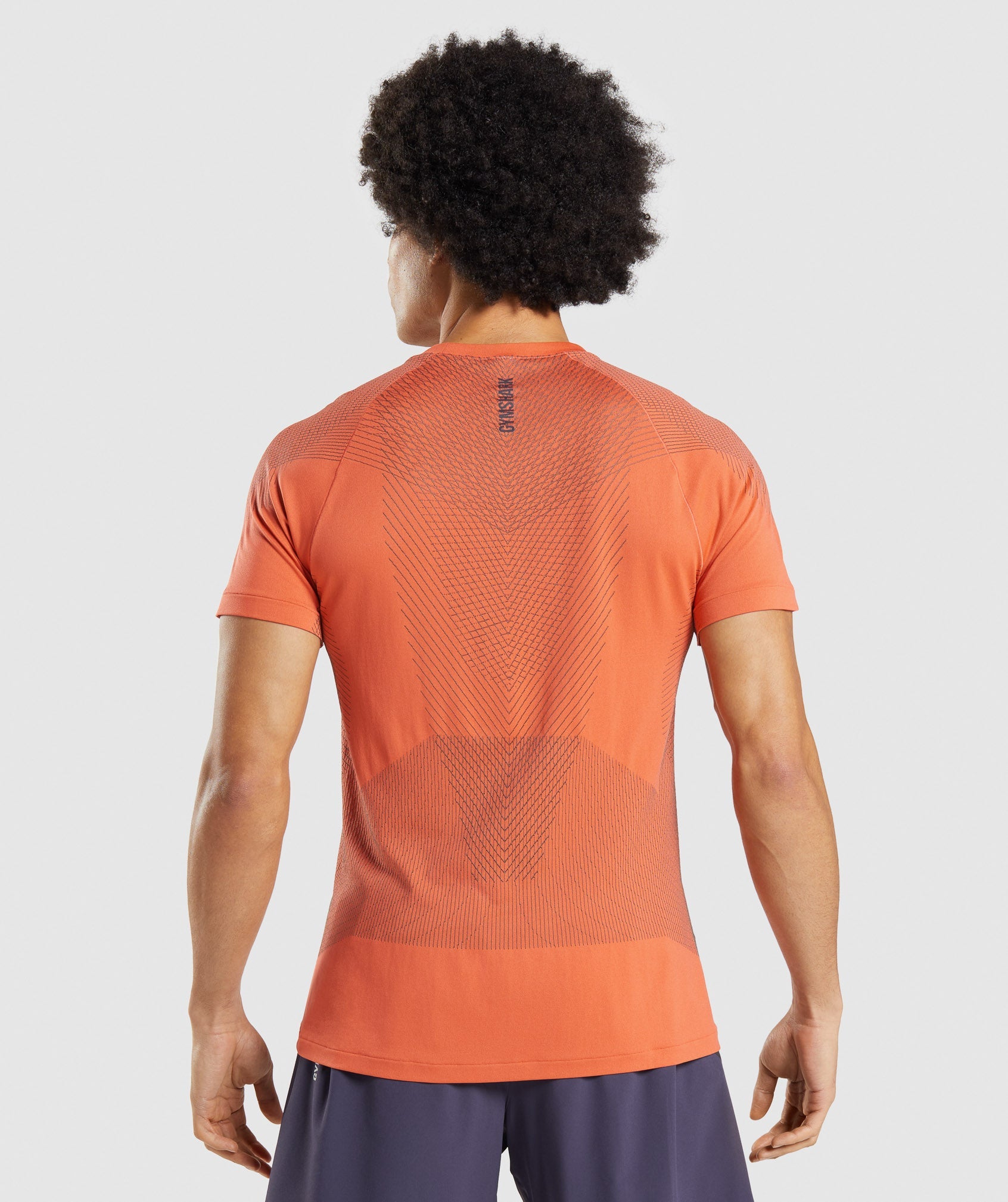 Orange Men's Gymshark Apex Seamless T Shirts | EVUYNH-102