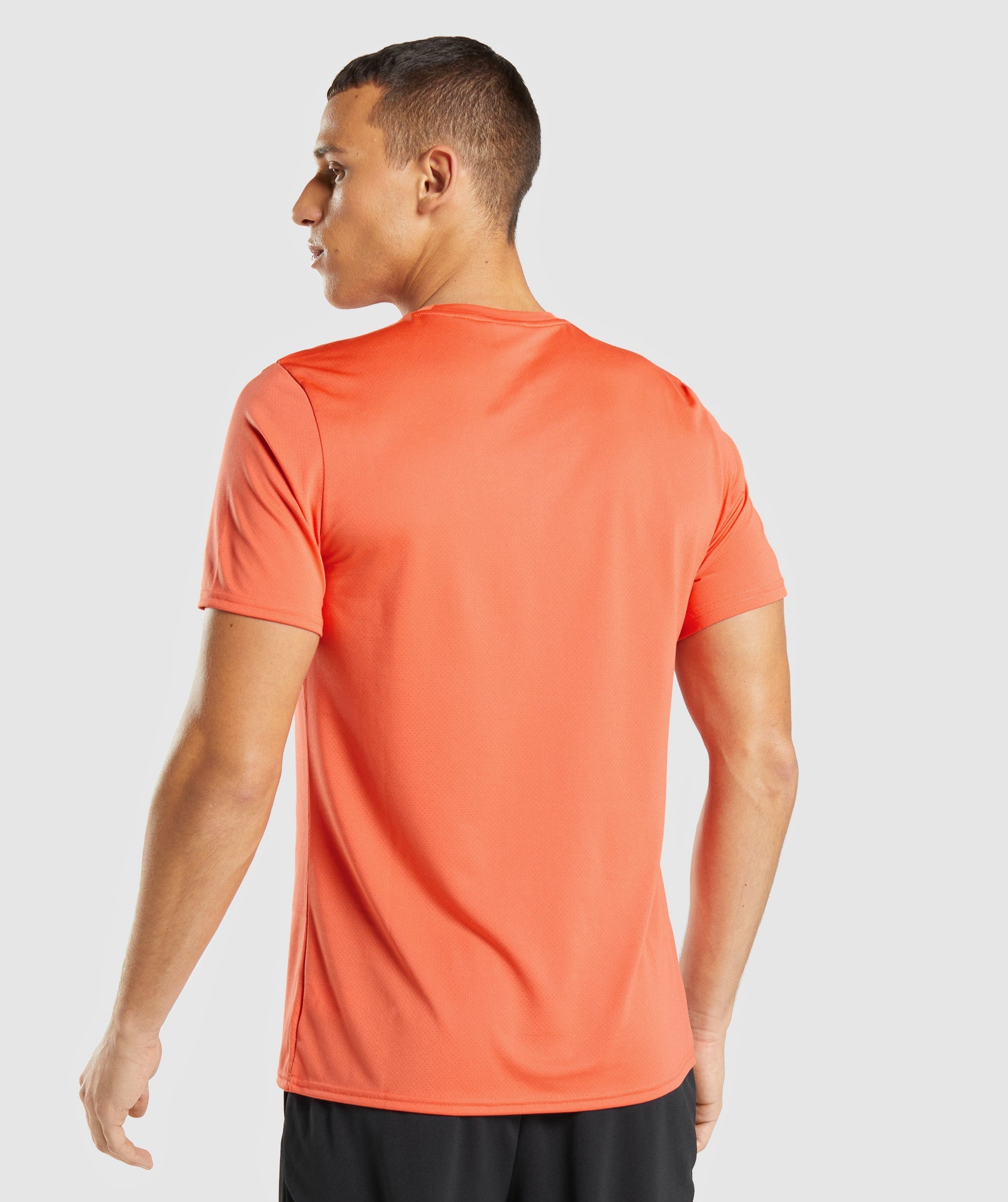 Orange Men's Gymshark Arrival T Shirts | YSQLBU-067