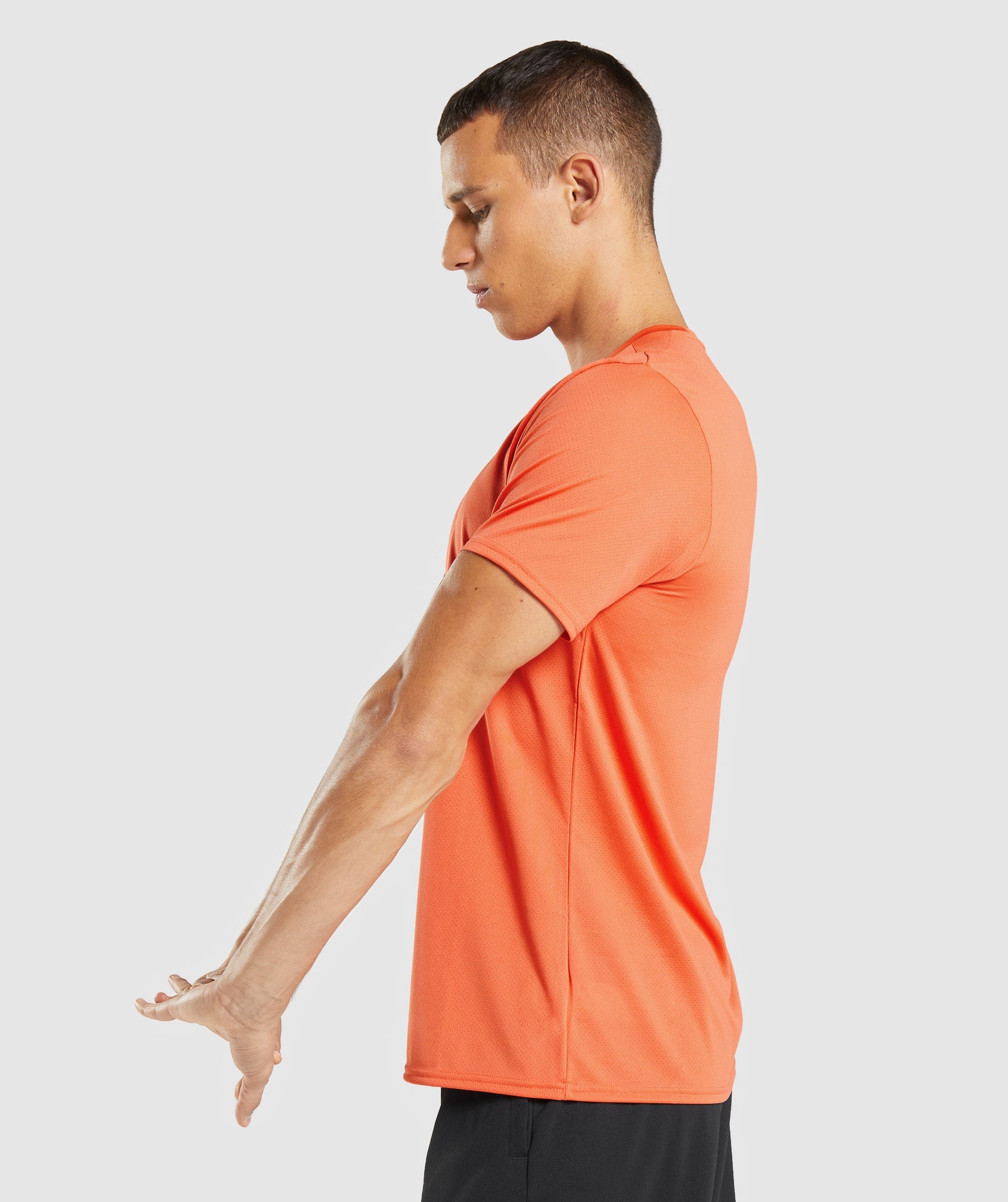 Orange Men's Gymshark Arrival T Shirts | YSQLBU-067