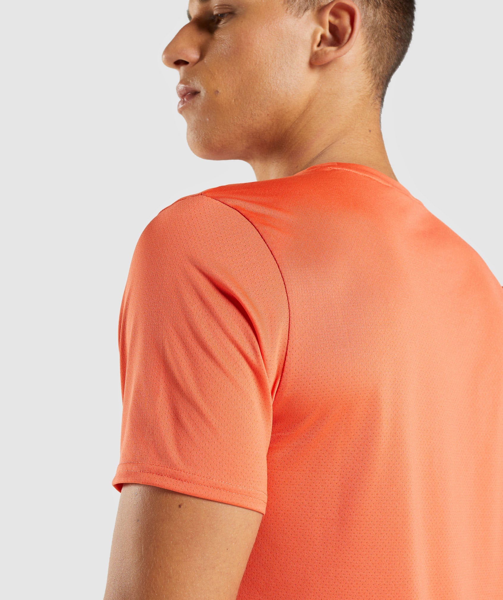 Orange Men's Gymshark Arrival T Shirts | YSQLBU-067