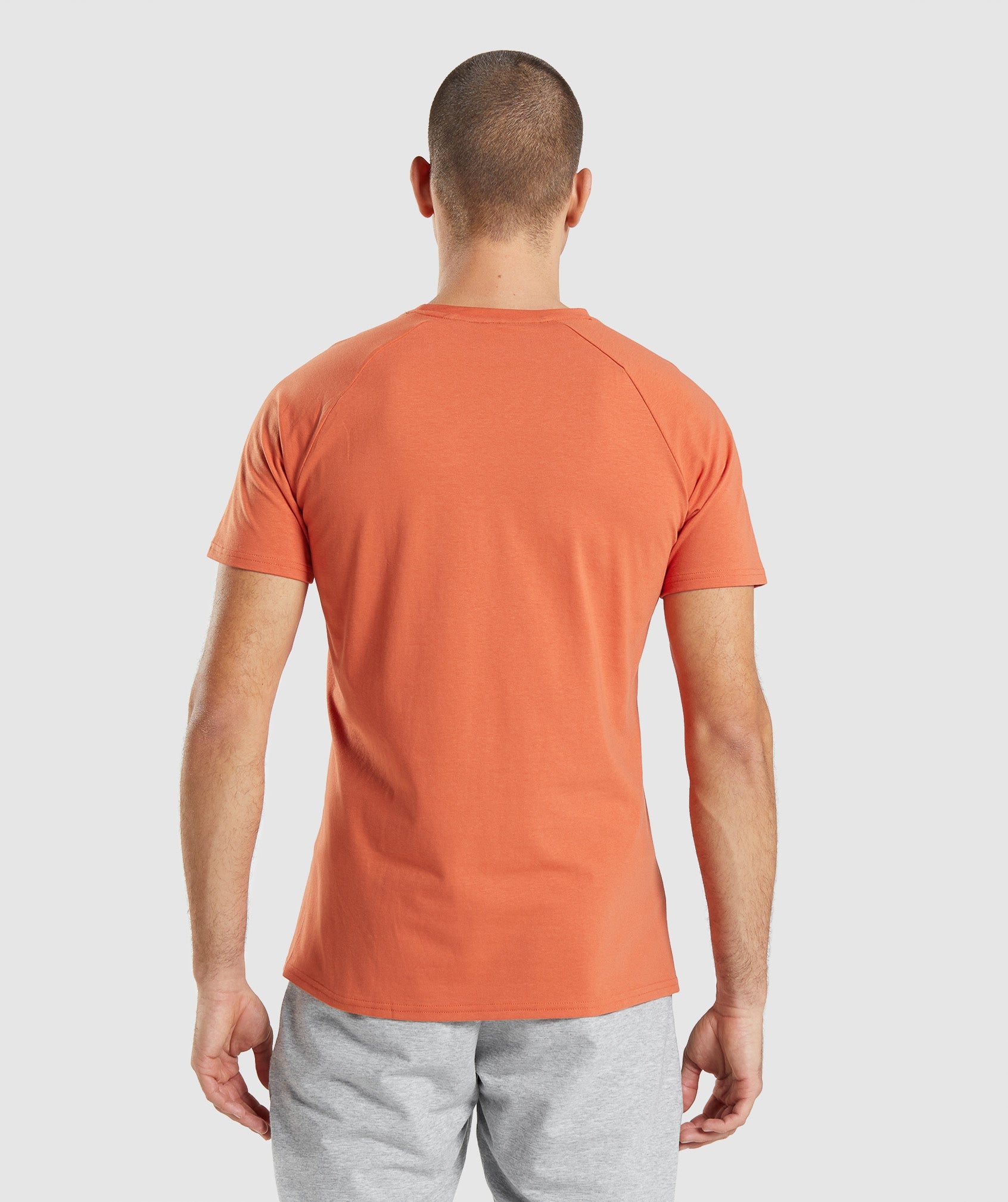 Orange Men's Gymshark Critical T Shirts | THGIAW-245