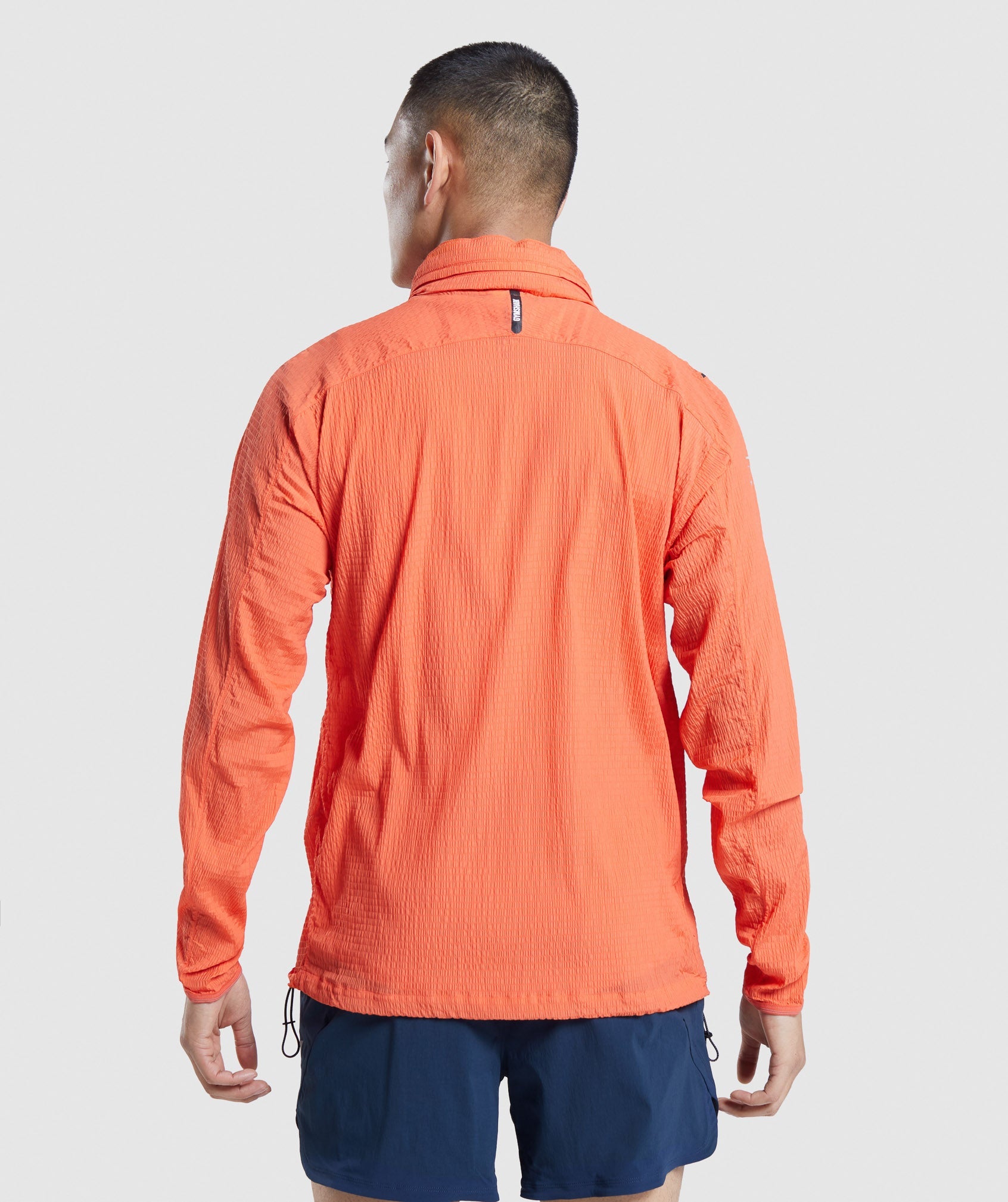 Orange Men's Gymshark Speed Evolve Windbreaker | FJWNIA-184