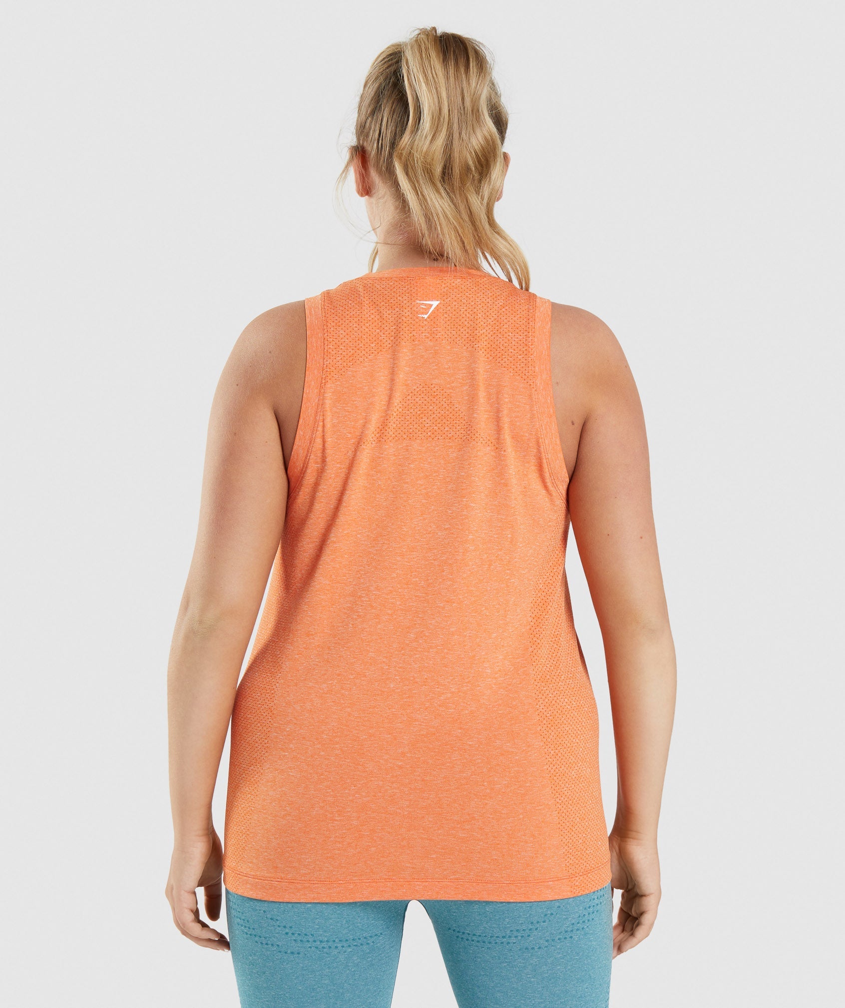 Orange Women's Gymshark Vital Seamless 2.0 Light Tanks | CNQPIY-892