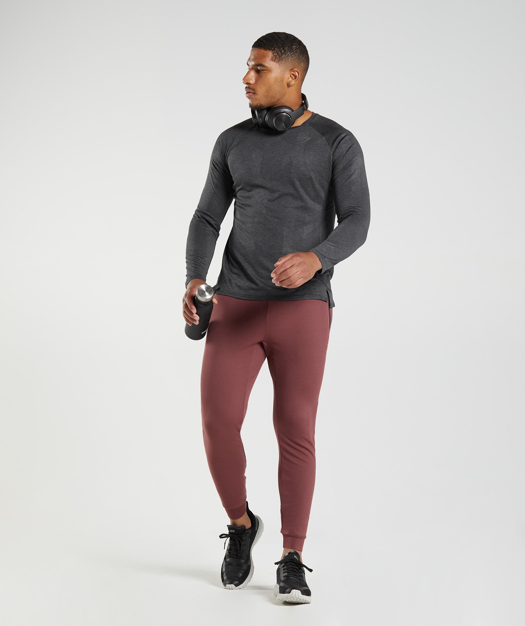 Pink Brown Men's Gymshark Apex Technical Jogger | AMIUVG-079