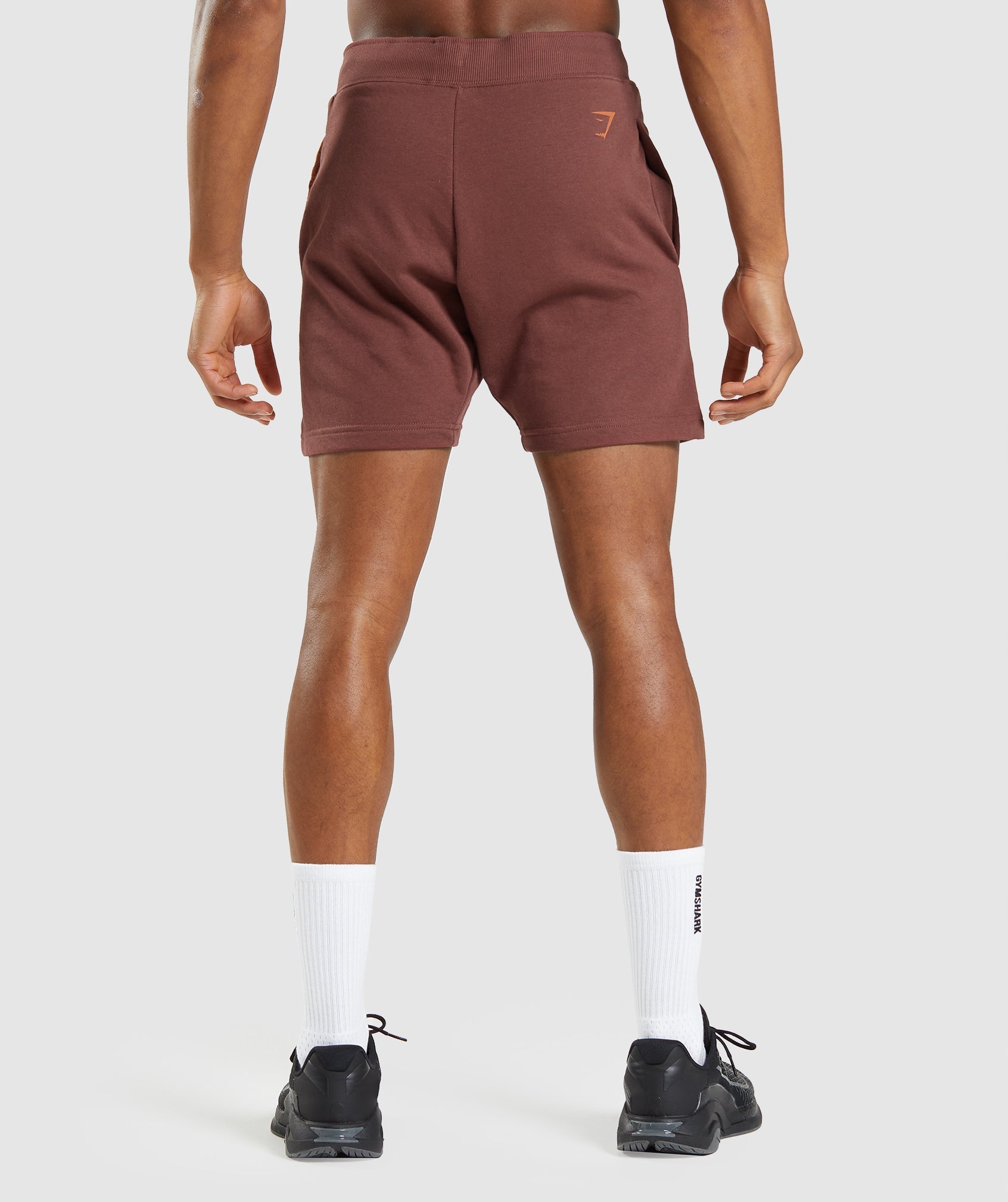 Pink Brown Men's Gymshark Bold Shorts | QHABCF-321