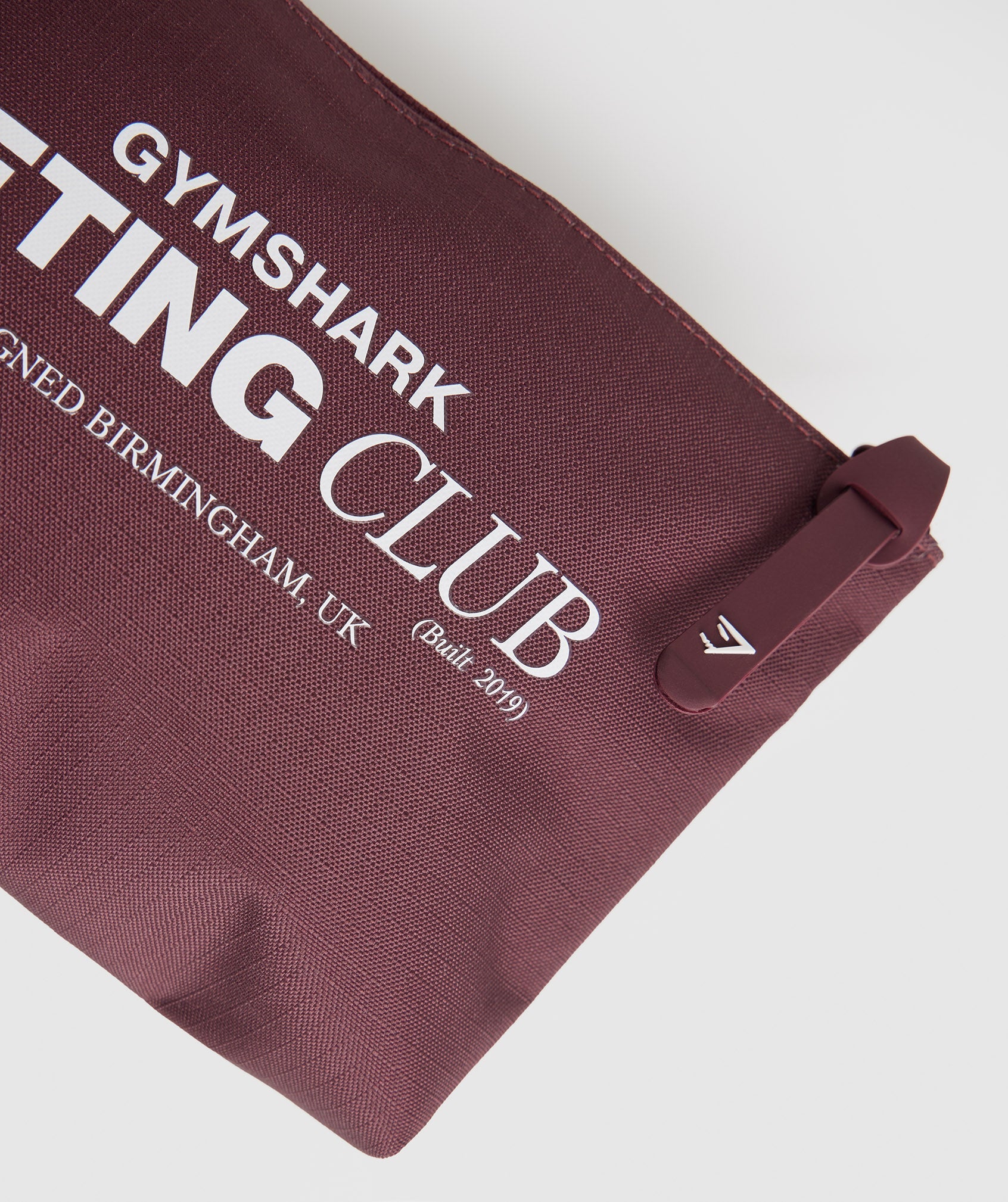 Pink Brown Men's Gymshark Social Club Cosmetic Bags | YXGWNE-416