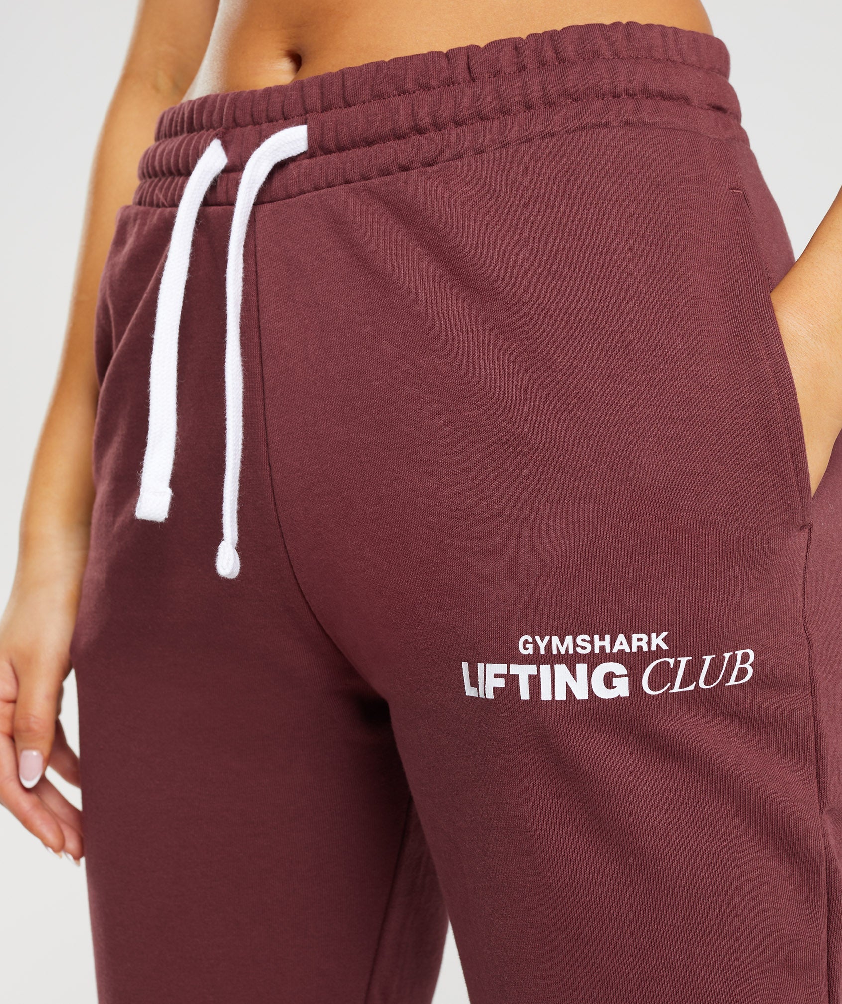 Pink Brown Women's Gymshark Social Club Jogger | RLKNAM-042