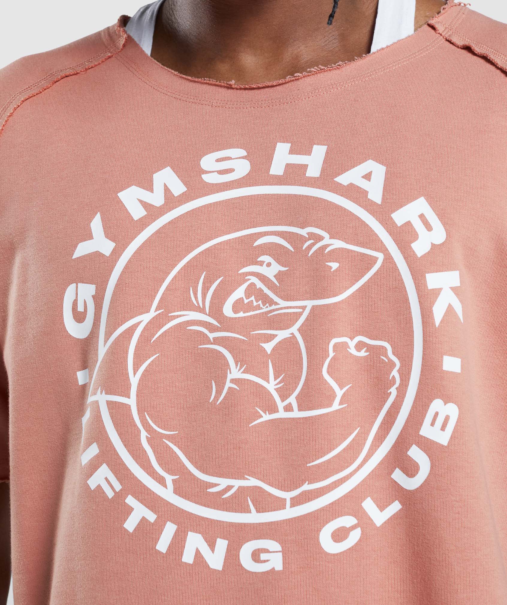 Pink Men's Gymshark Legacy Rag Tops | ZFSJHA-475