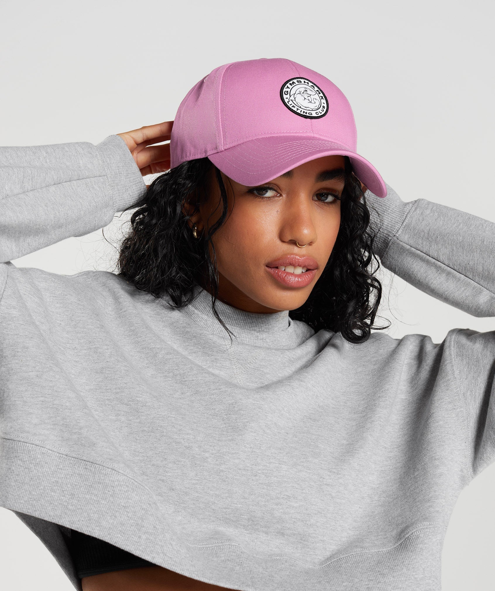 Pink Women's Gymshark Legacy Hats | MZEFYU-871