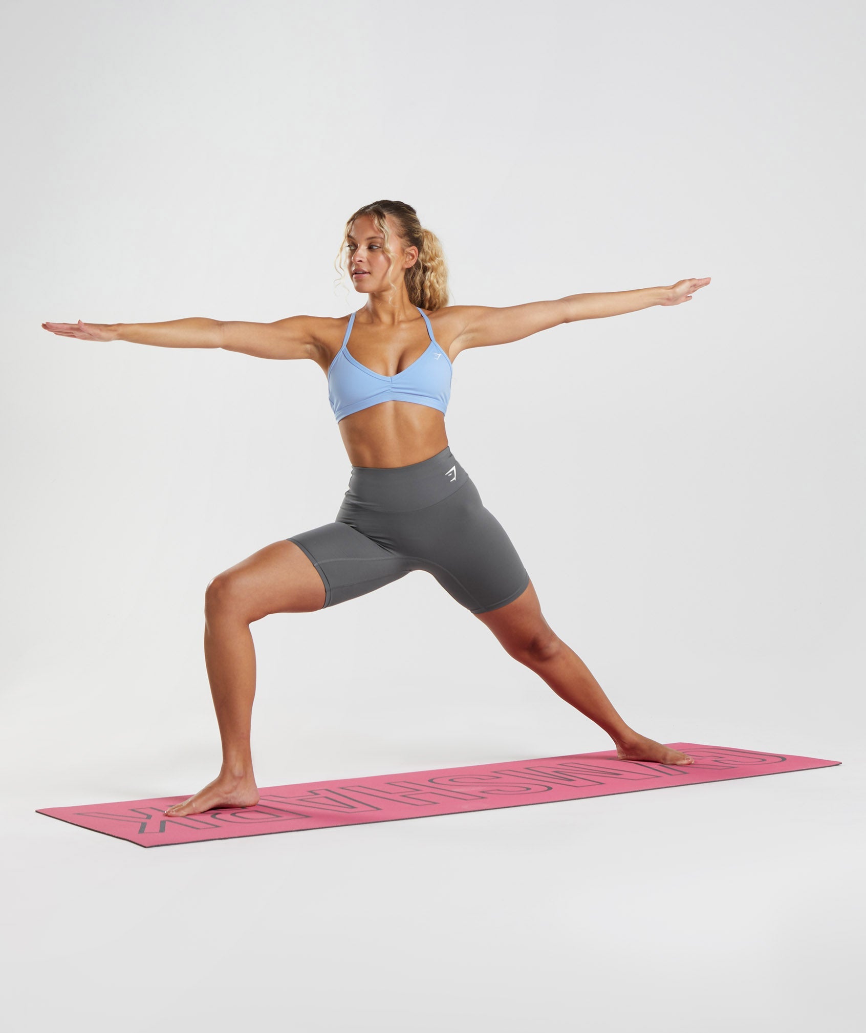 Pink Women's Gymshark Studio Yoga Mats | EPFLDX-238