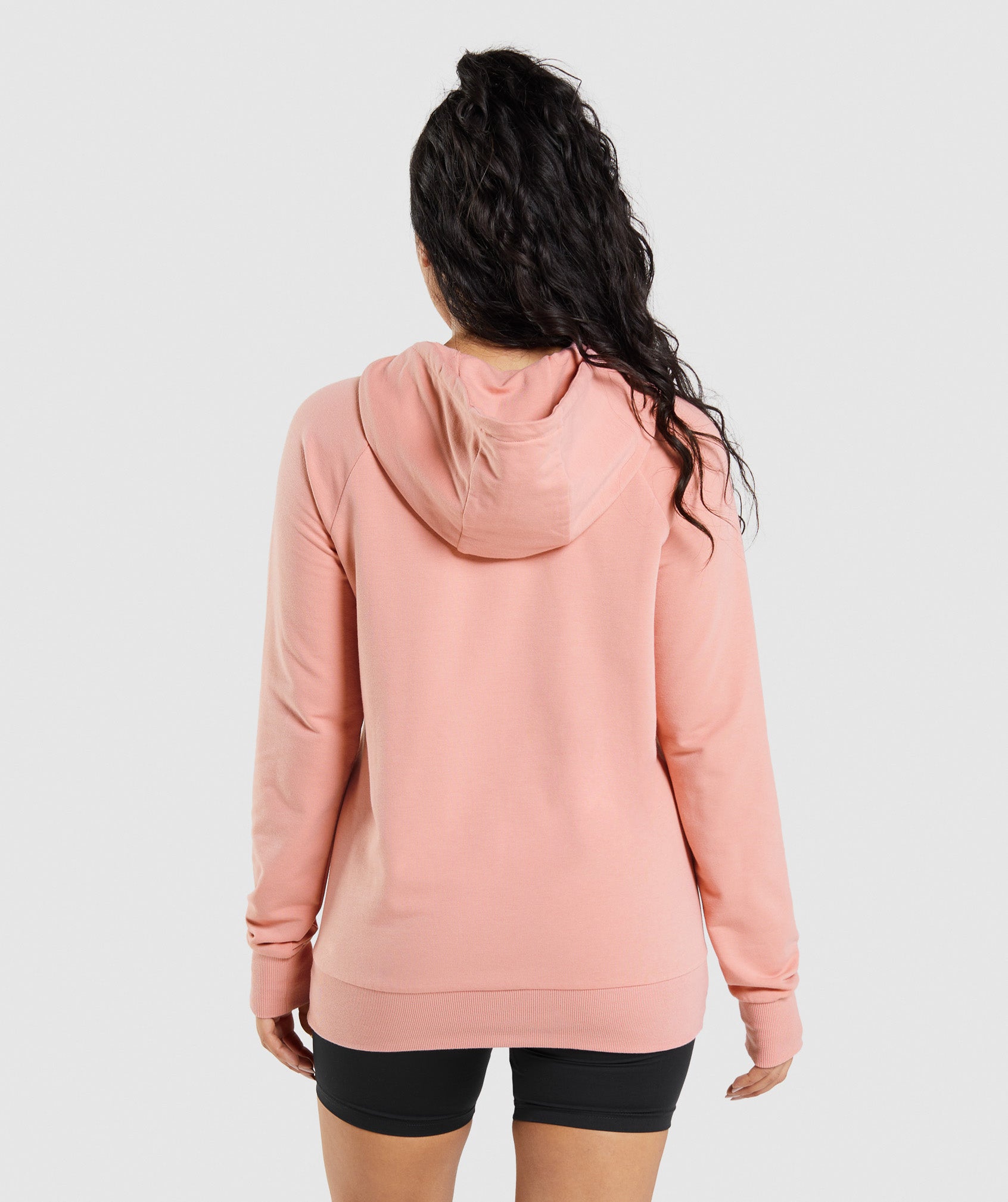 Pink Women's Gymshark Training Hoodie | PNQSJY-370