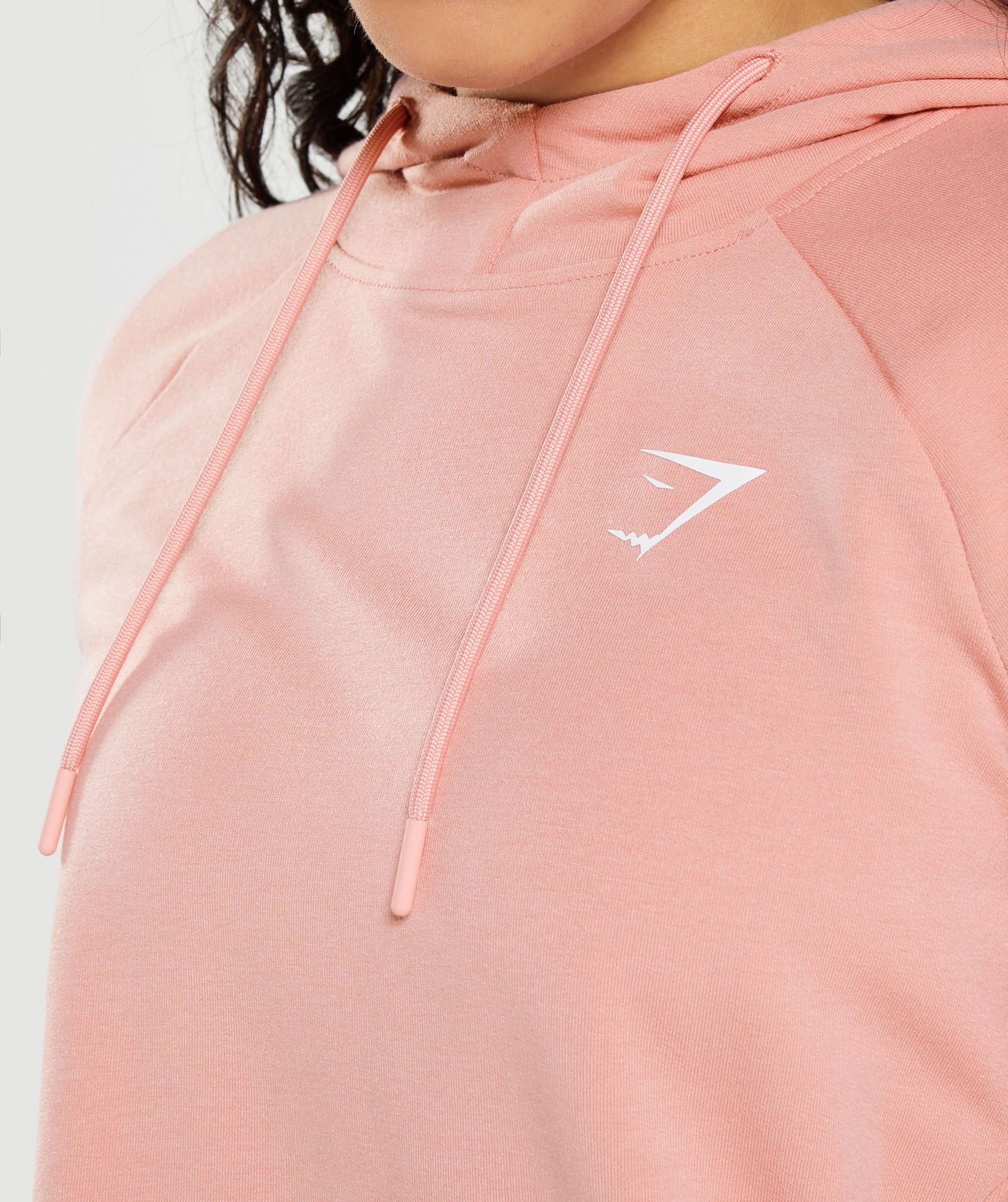 Pink Women's Gymshark Training Hoodie | PNQSJY-370