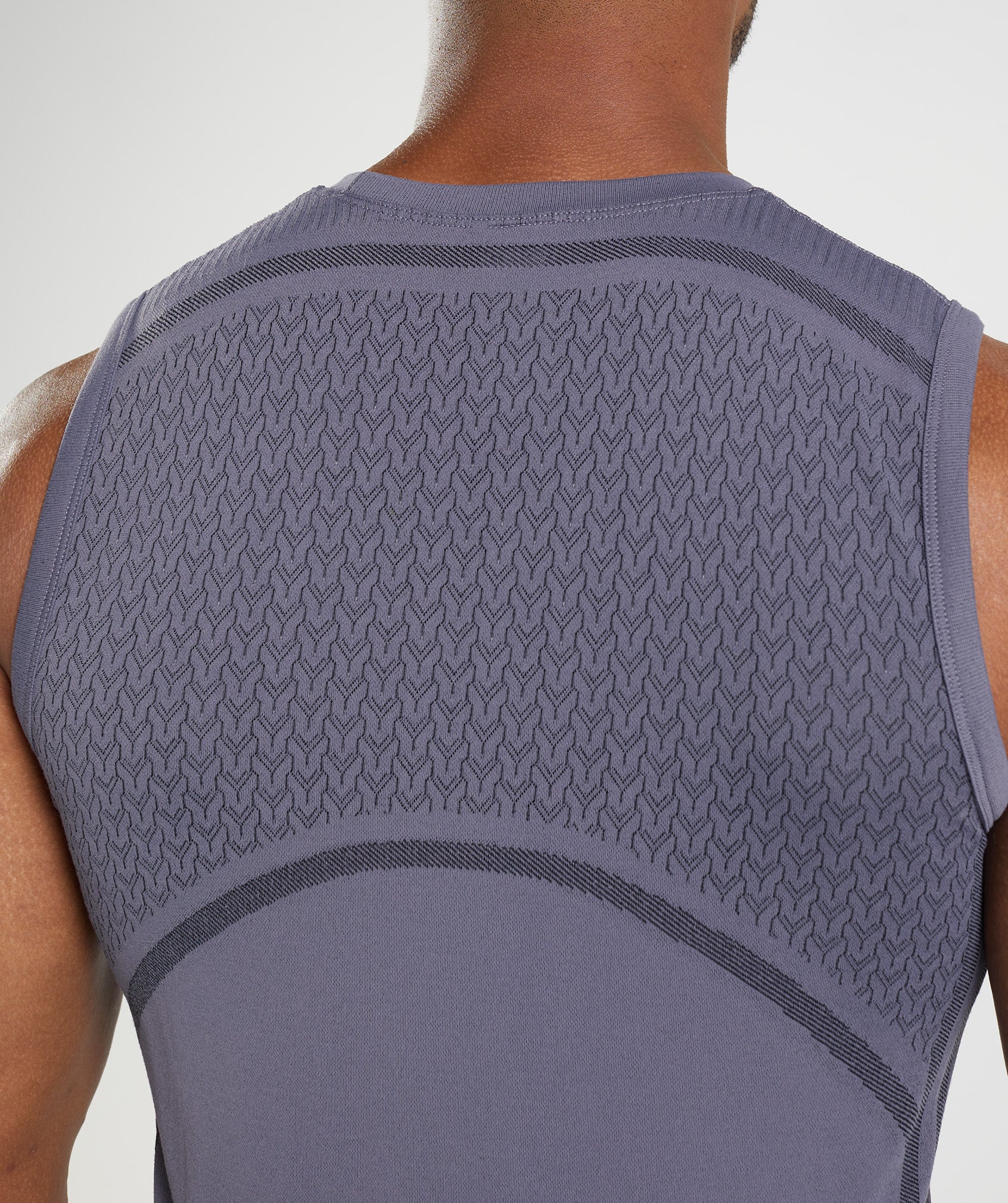 Purple Men's Gymshark 315 Seamless Tanks | UFRLXI-734